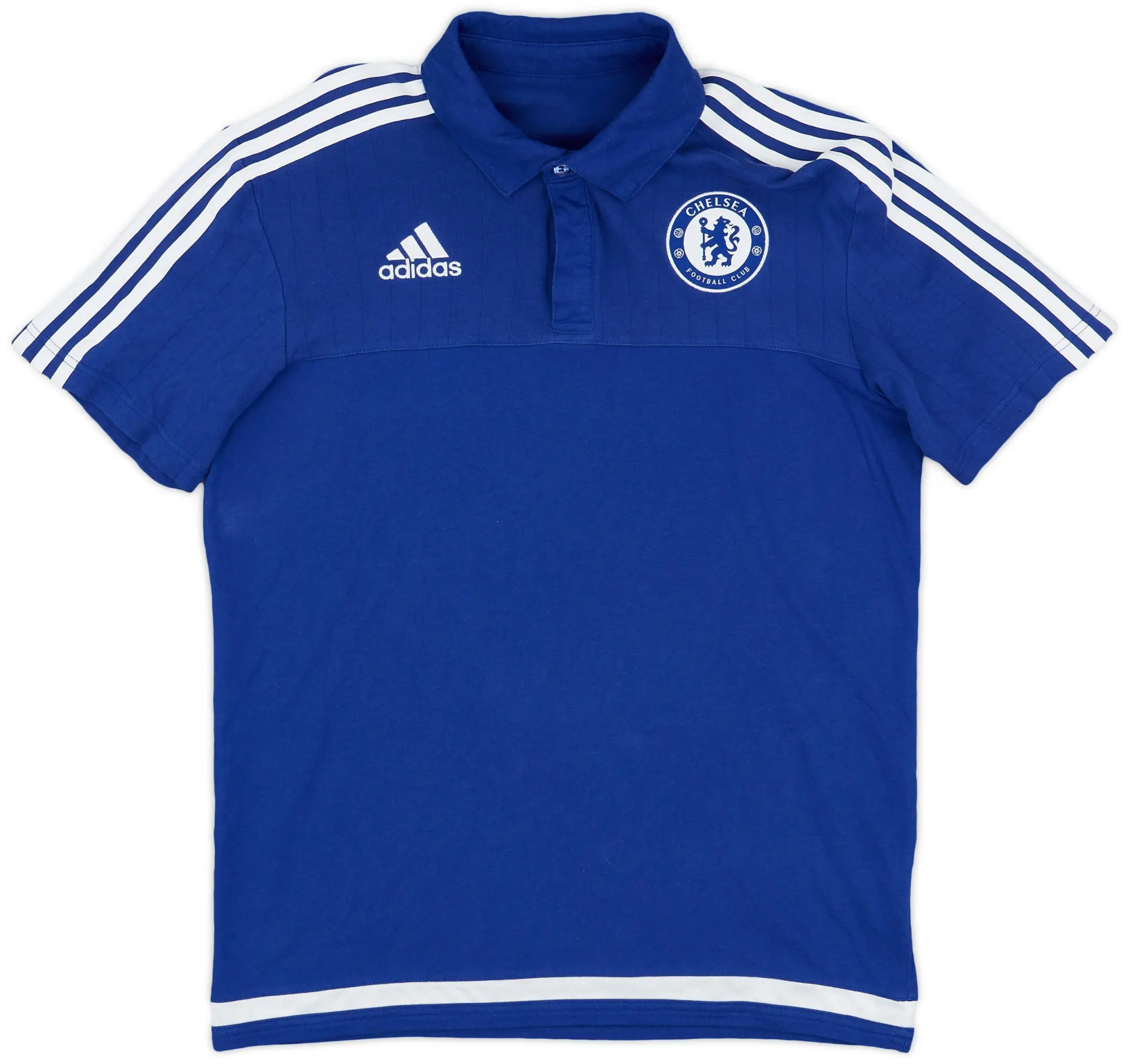 2015-16 Chelsea adidas Polo Shirt - 9/10 - (M)