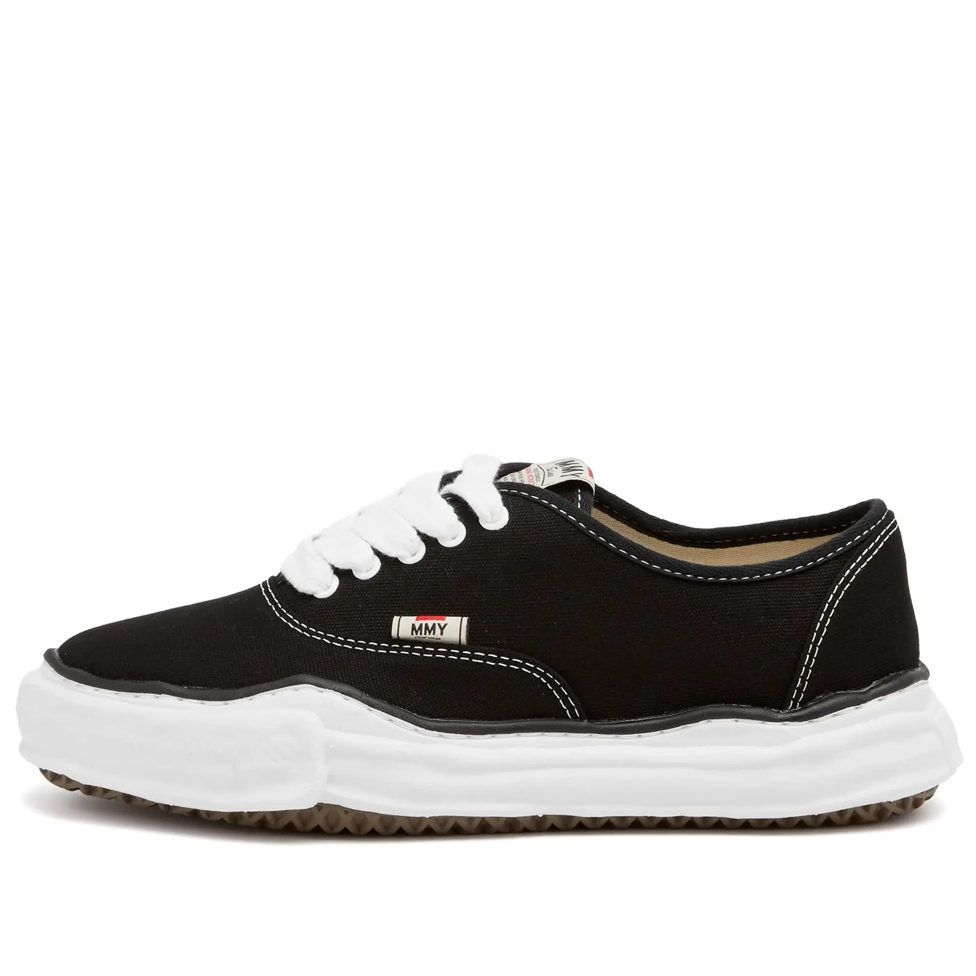 Maison MIHARA YASUHIRO Men's Baker Low Sneaker Black