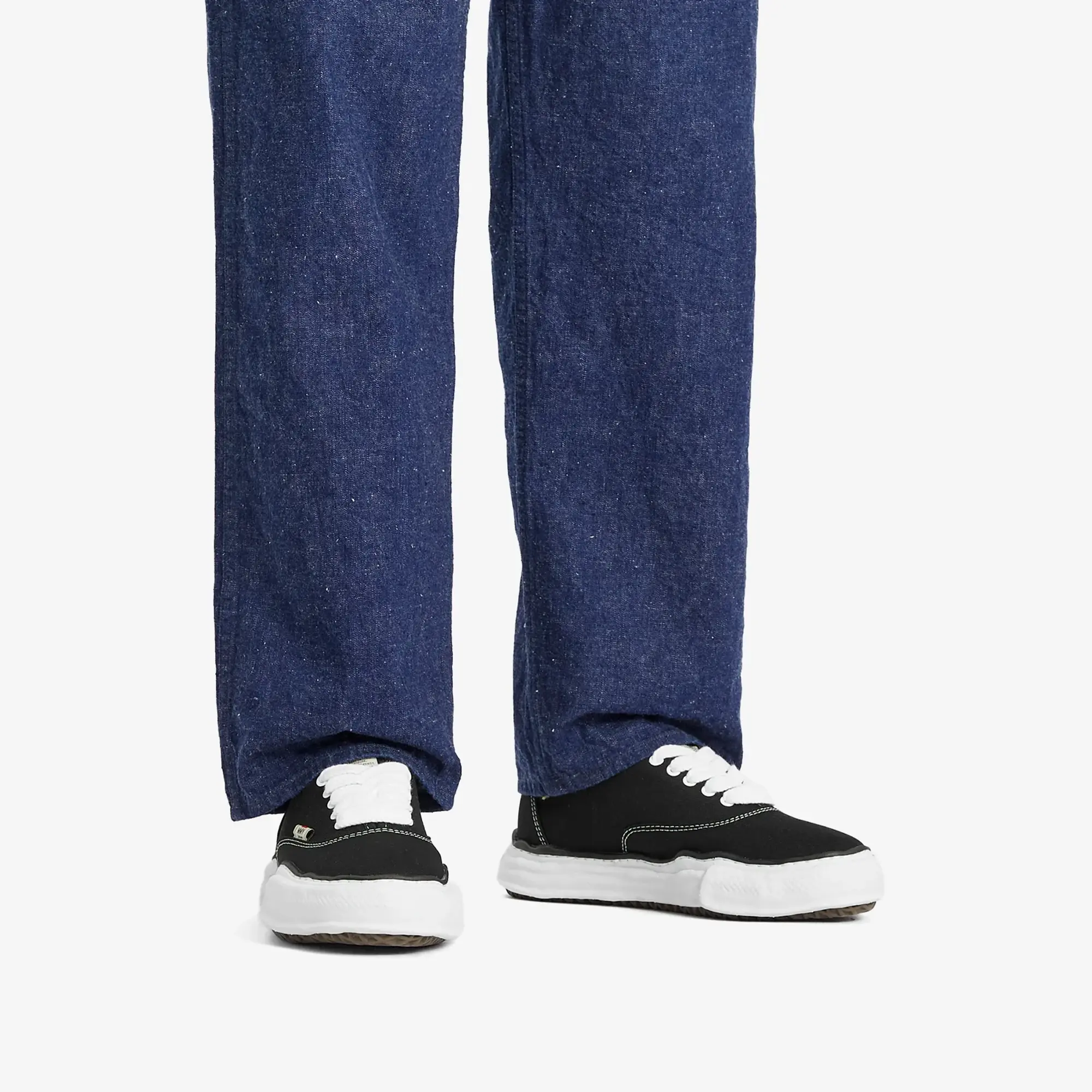 Maison MIHARA YASUHIRO Men's Baker Low Sneaker Black