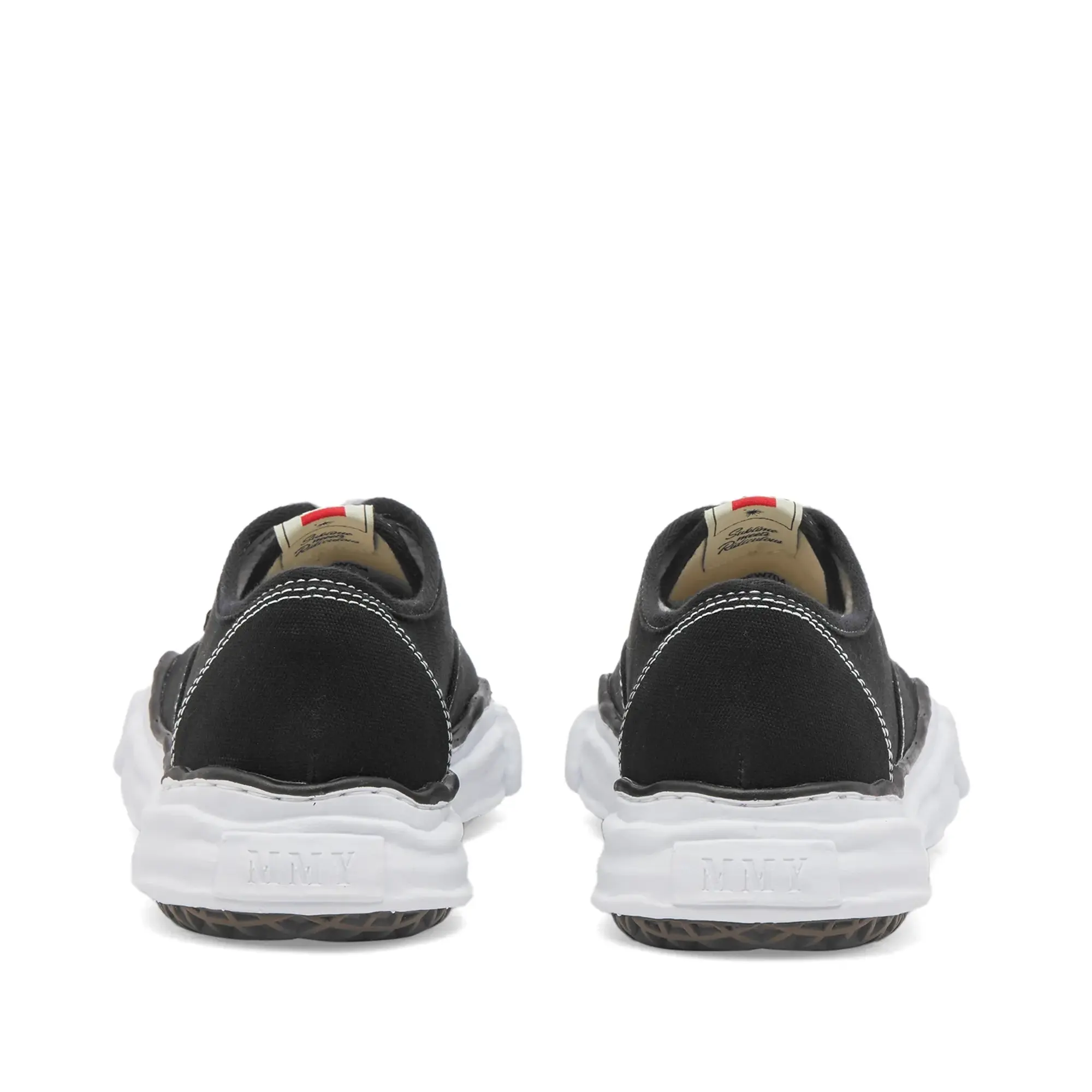 Maison MIHARA YASUHIRO Men's Baker Low Sneaker Black