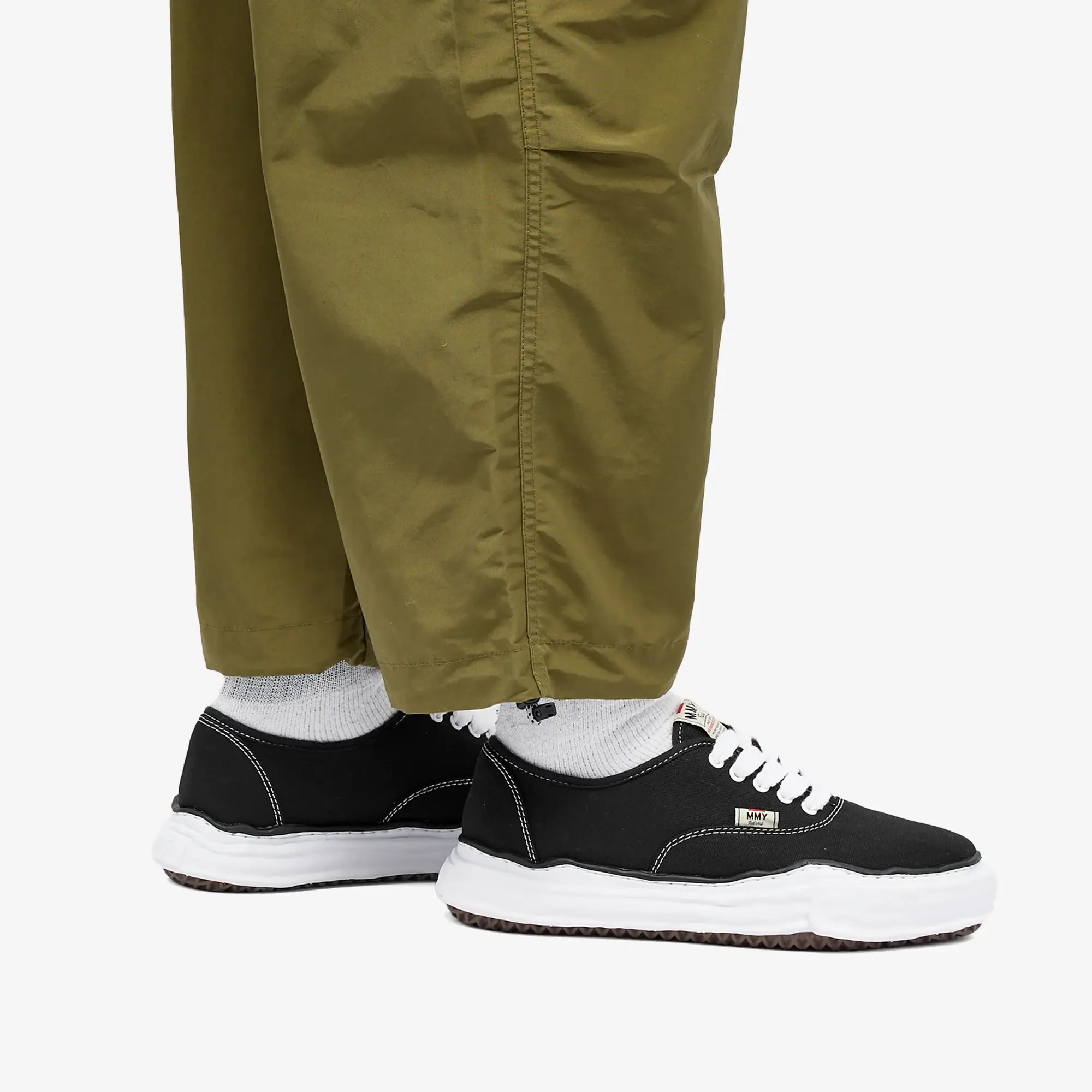 Maison MIHARA YASUHIRO Men's Baker Low Sneaker Black