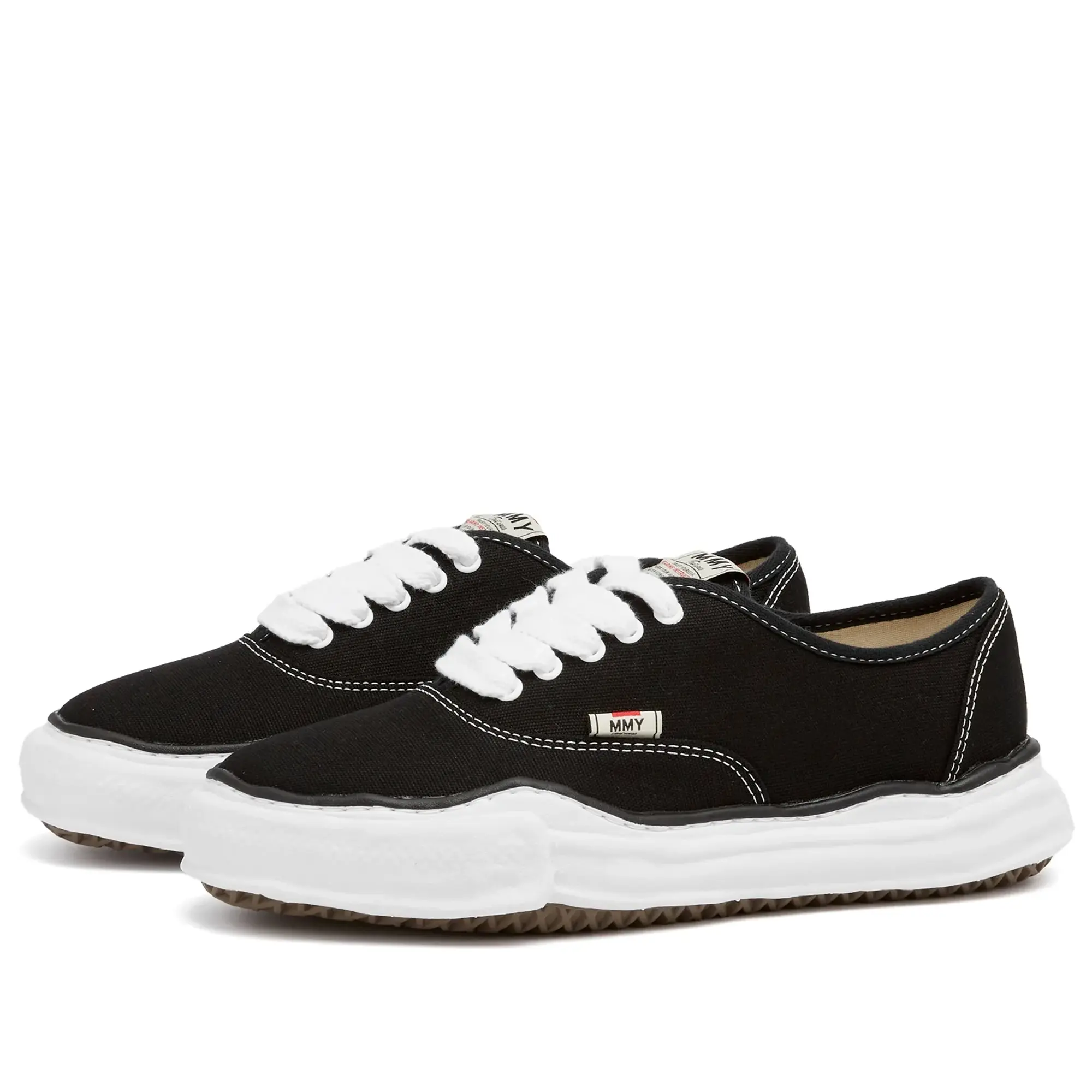 Maison MIHARA YASUHIRO Men's Baker Low Sneaker Black