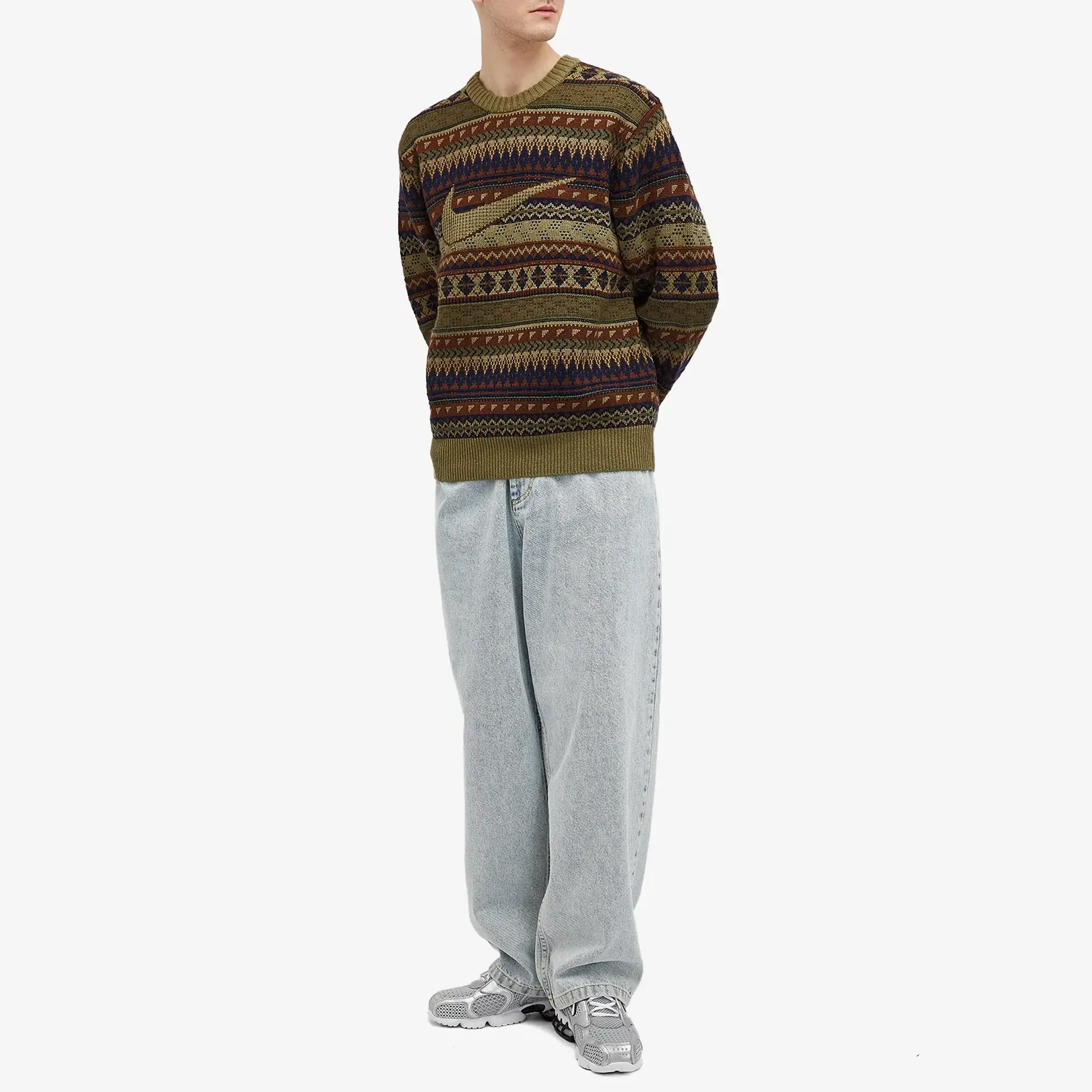 Nike LIFE FAIR ISLE CREW SWEATER