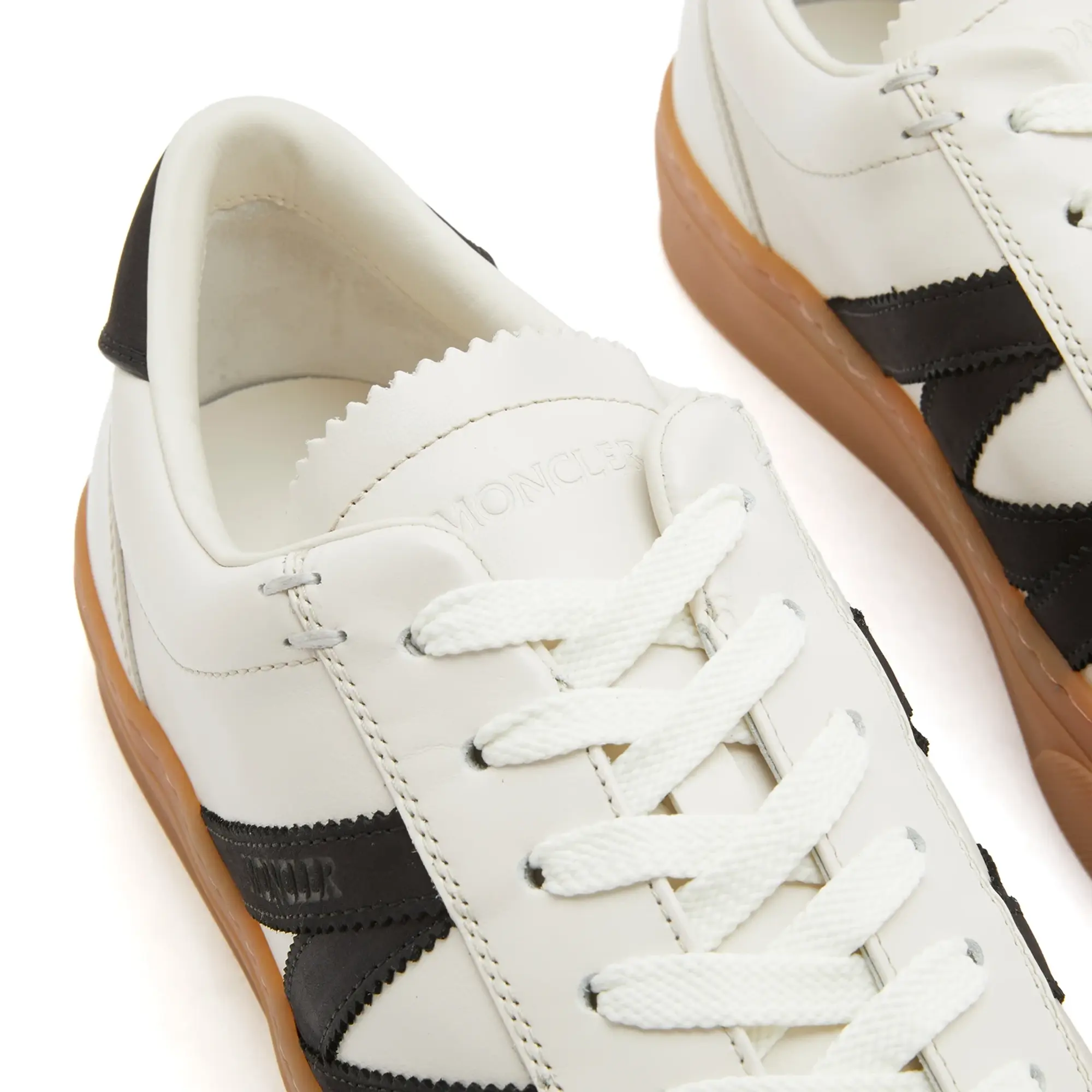 Moncler Men's Monaco2 Low Top Sneakers Beige