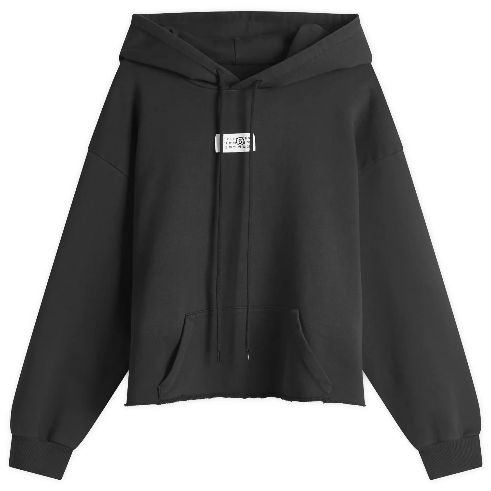 MM6 Maison Margiela Women's Zip Hoodie Washed Black