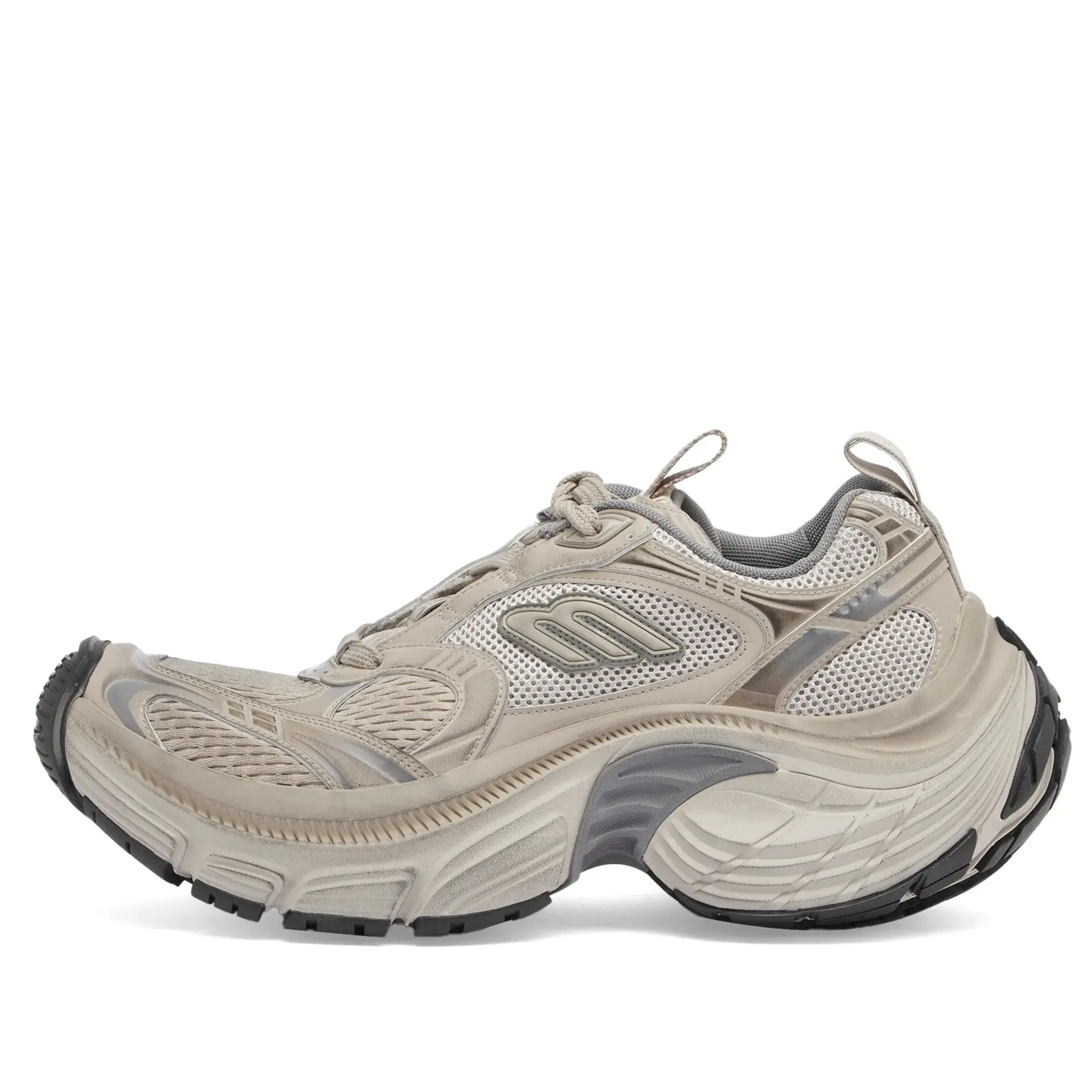 Balenciaga Men's 10XL Sneaker Taupe Mix/Grey/Black