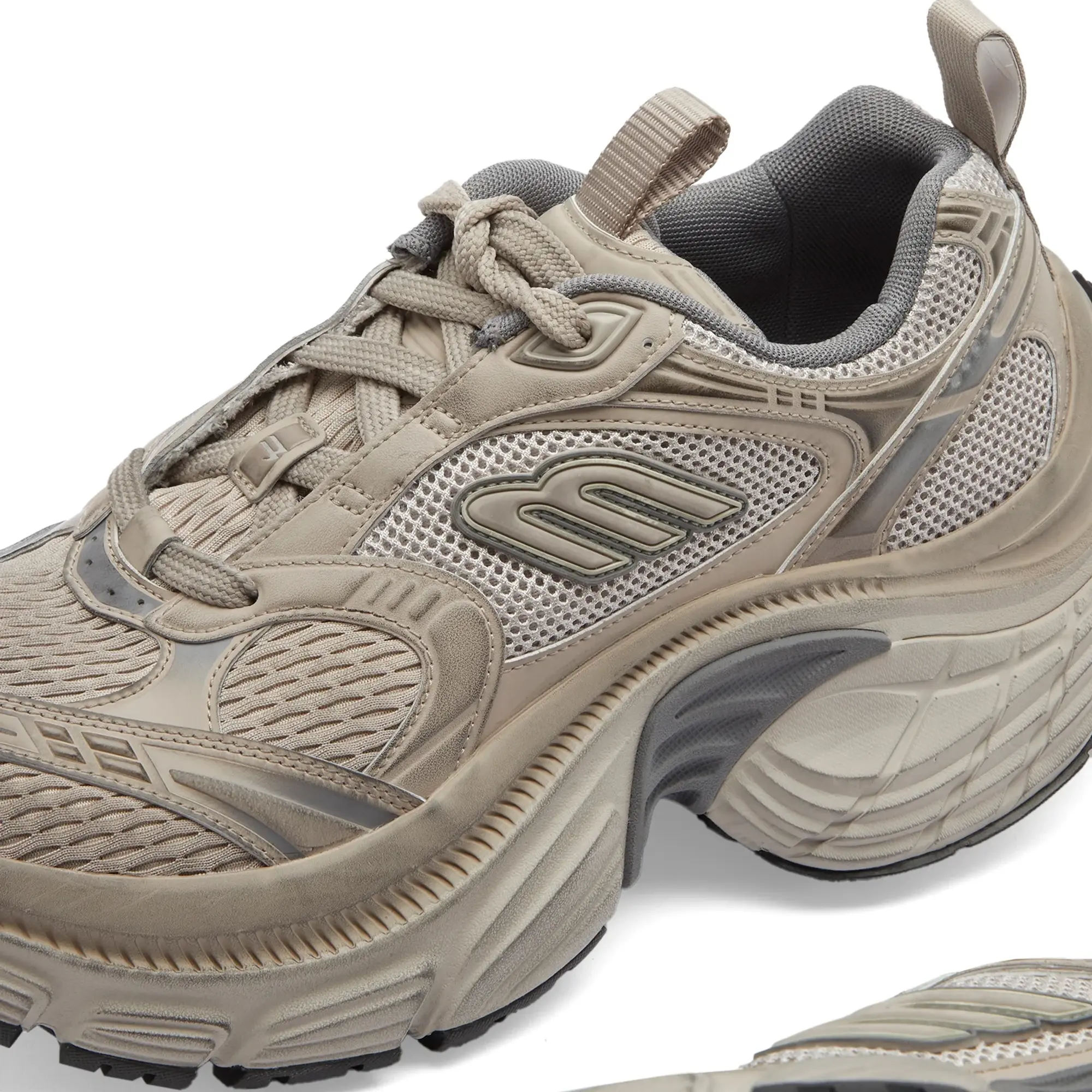 Balenciaga Men's 10XL Sneaker Taupe Mix/Grey/Black