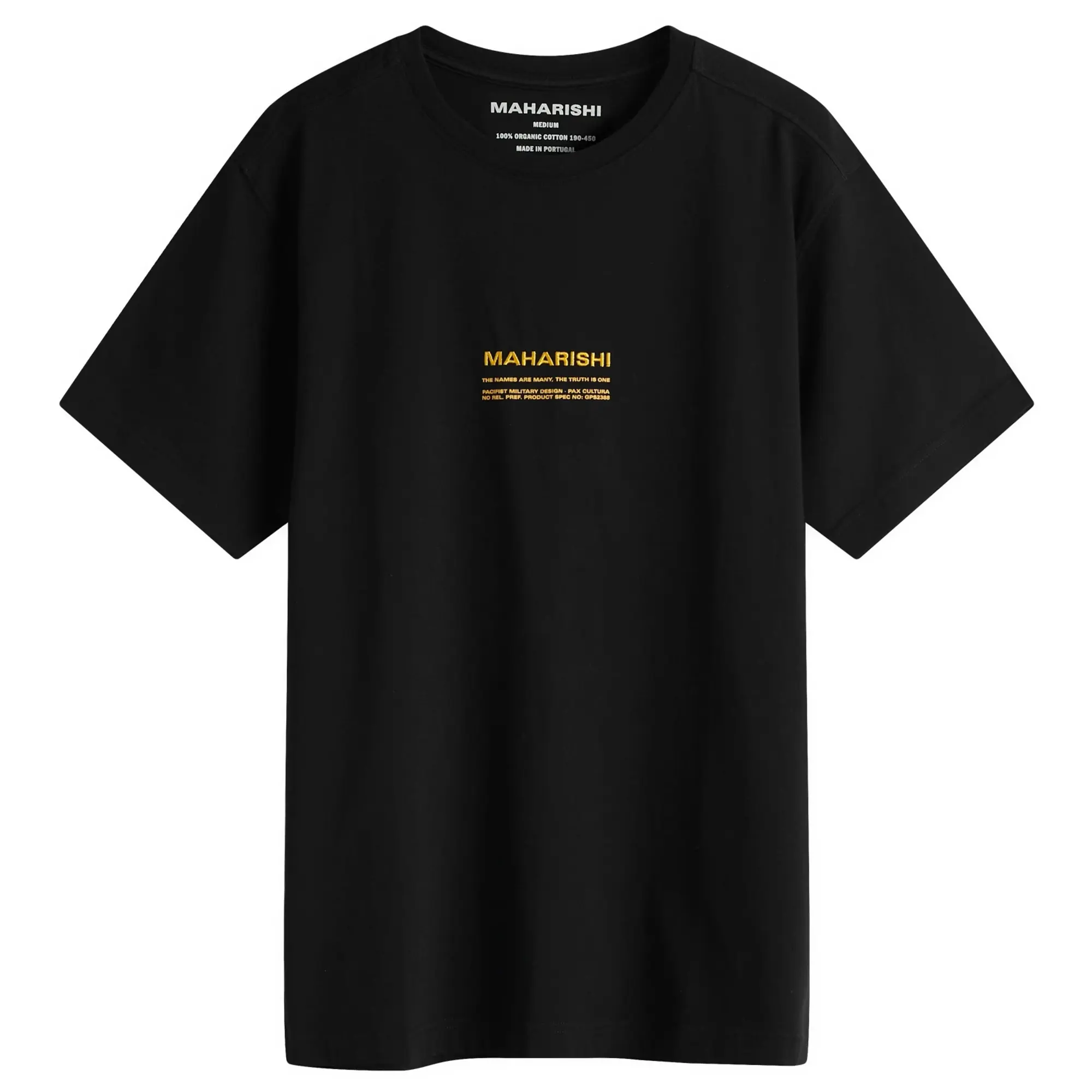 Maharishi Men's Less Dangerous T-Shirt Black