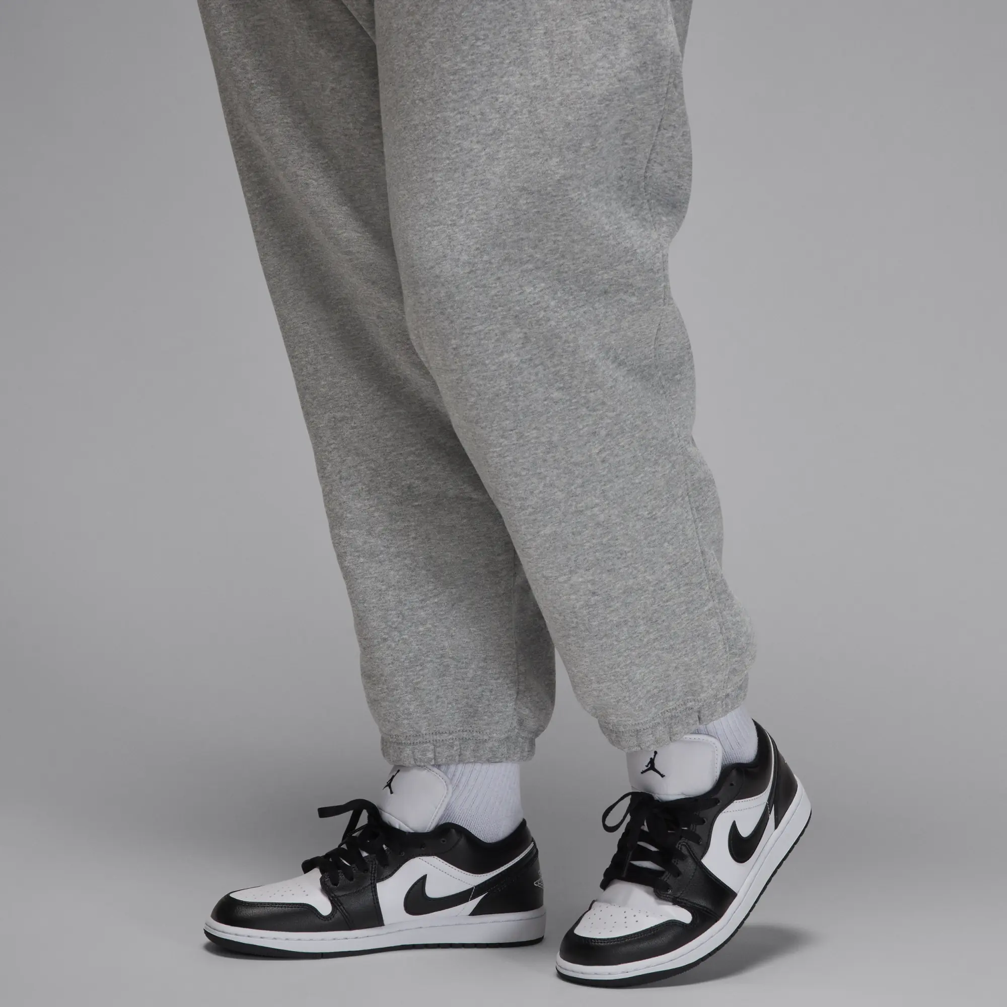 Nike Jordan Brooklyn Fleece Women's Trousers - Grey - Cotton/Polyester