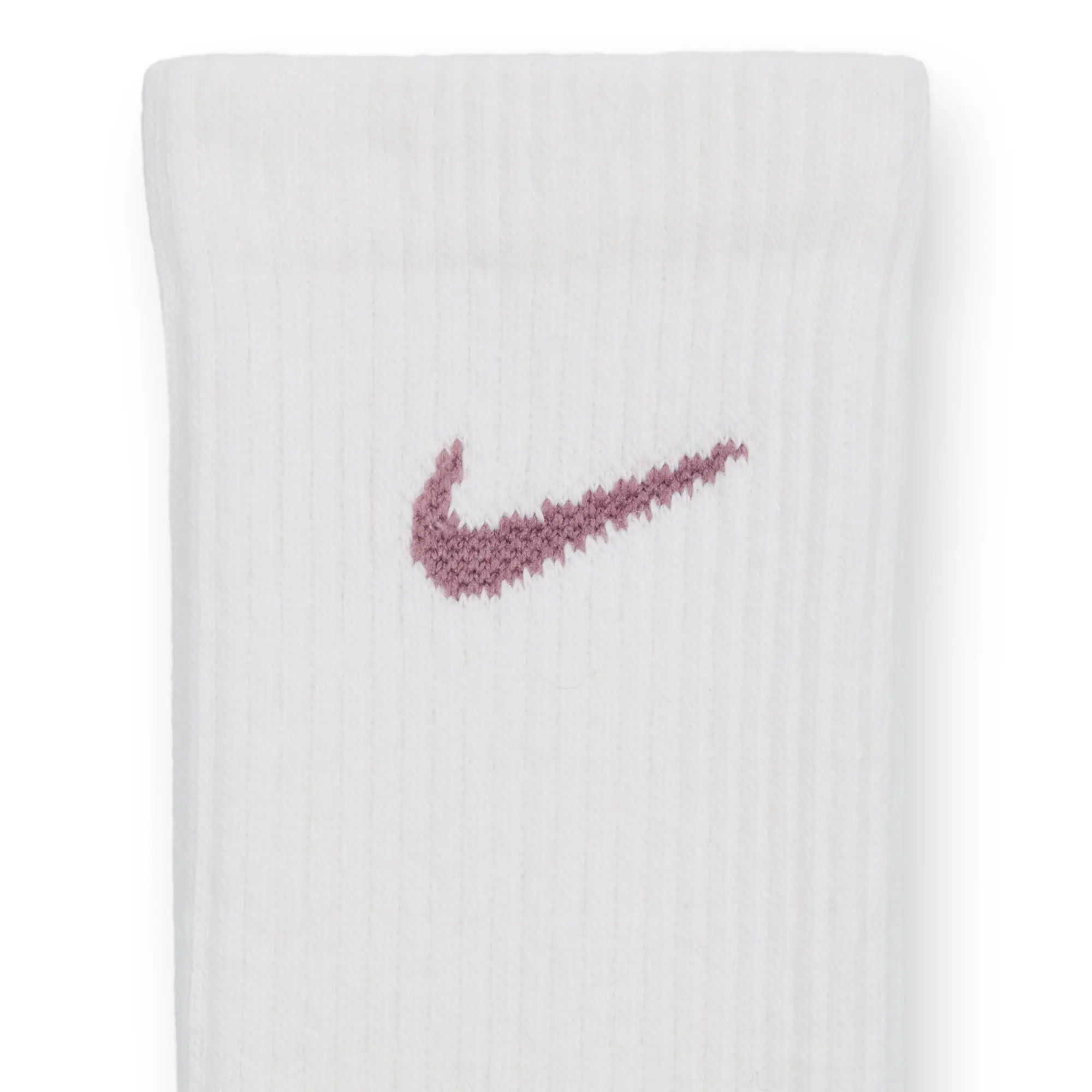 Nike 2 Pack Everyday Plush Cushioned Sock - White - Size 2.5-5 - White