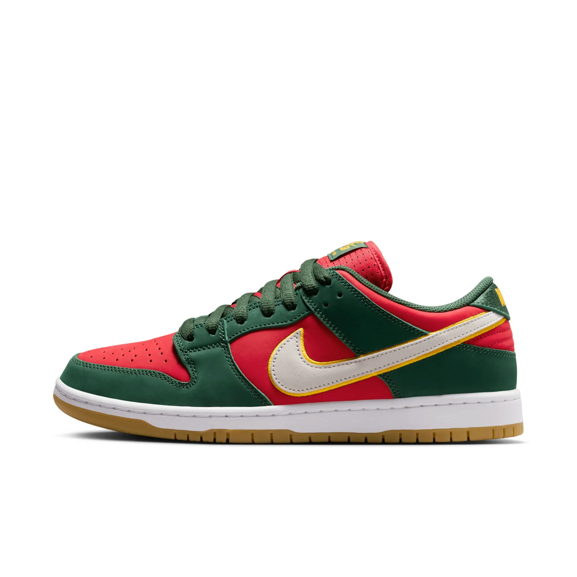 Nike SB Dunk Low Pro Premium Skate Shoes - Green