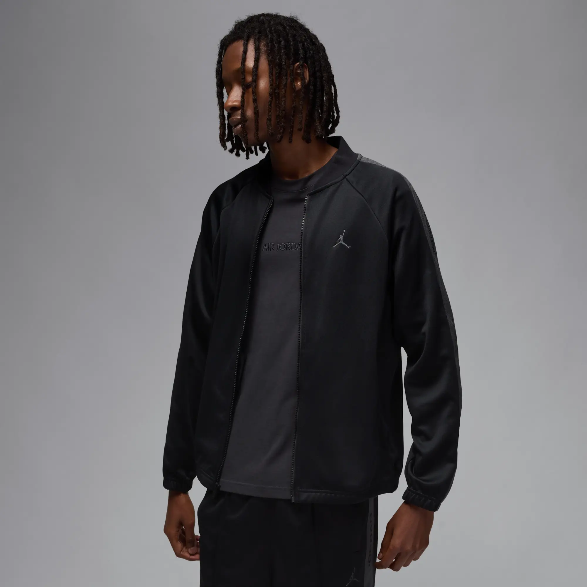 Nike Jordan Essentials Men's Tracksuit Jacket - Black - Polyester