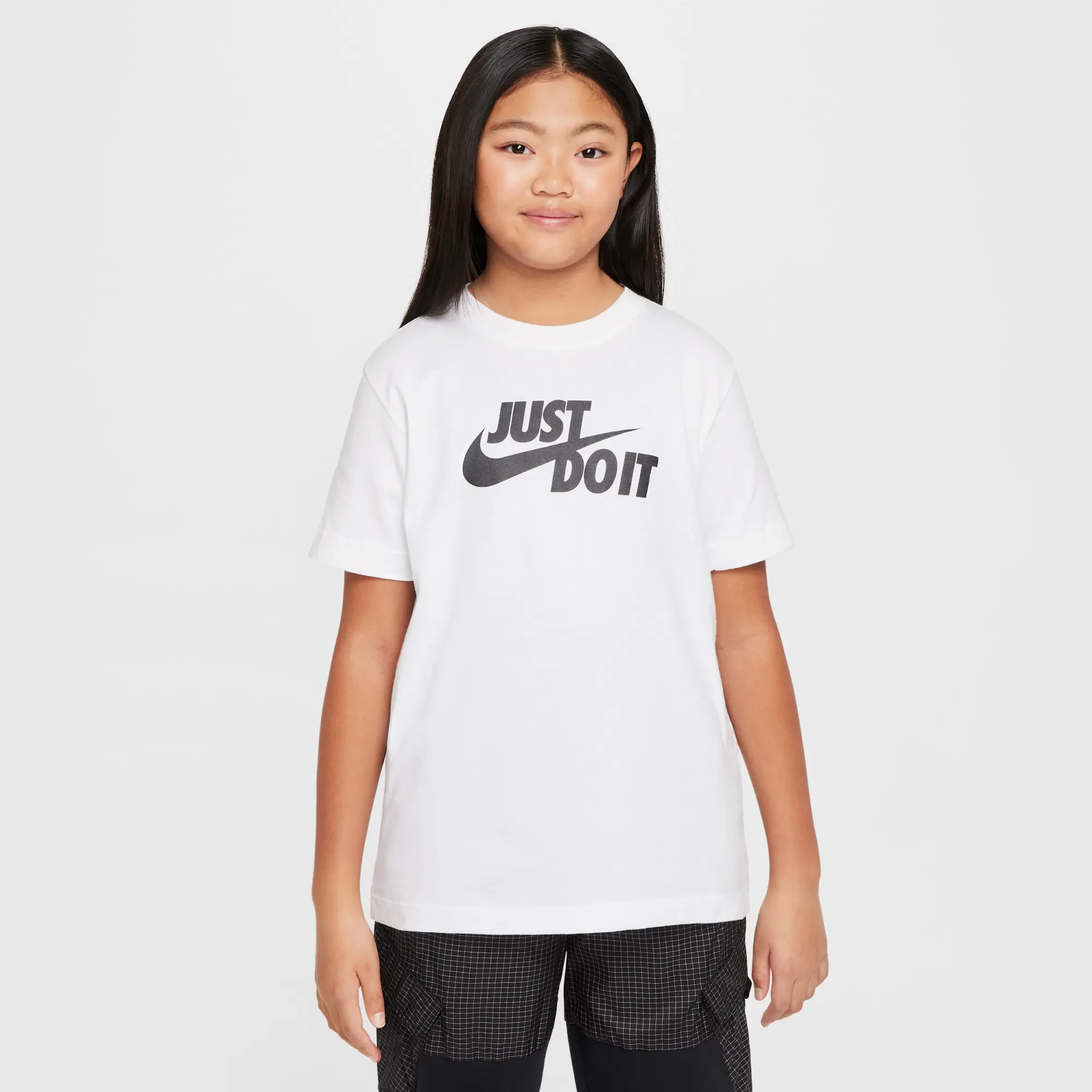 Nike Sportswear Older Kids' T-Shirt - White - Cotton//–