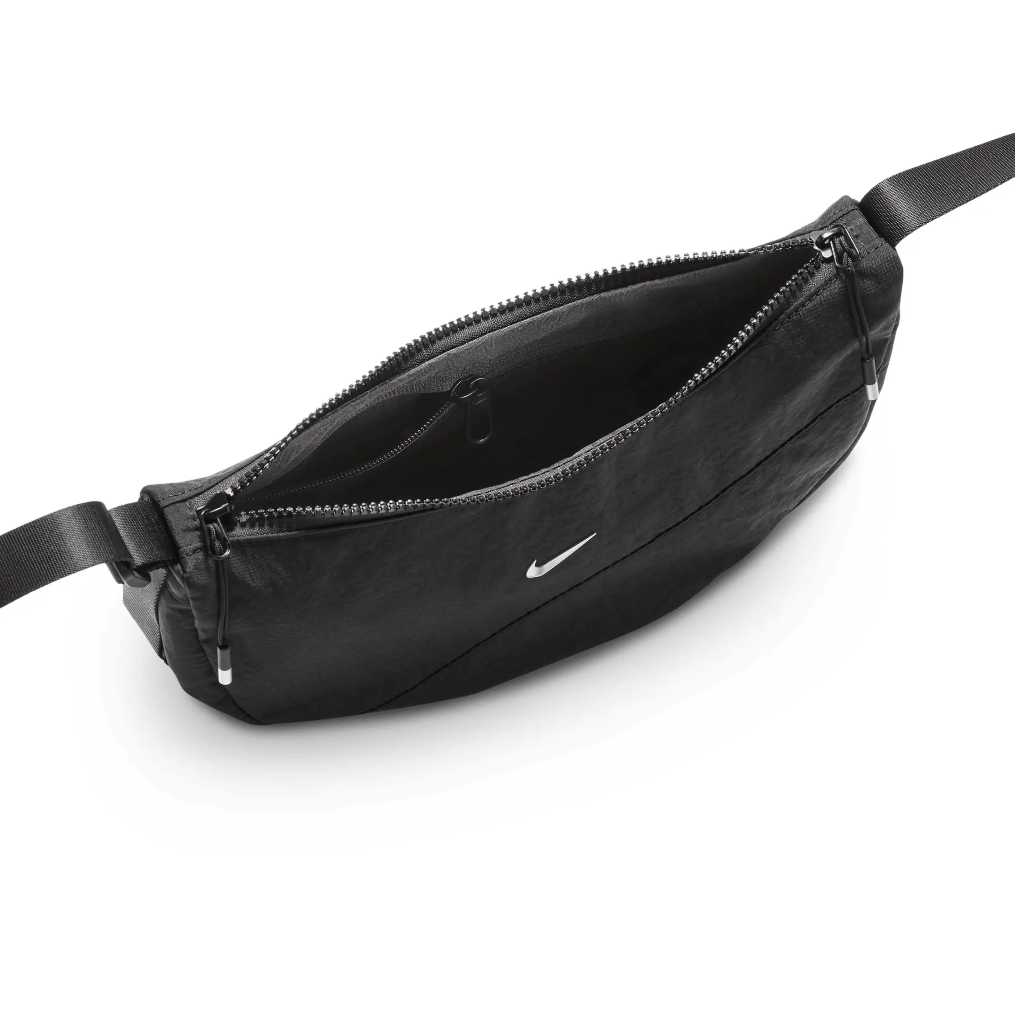 Nike Aura Crescent Cross-Body Bag (4L) - Black - Nylon