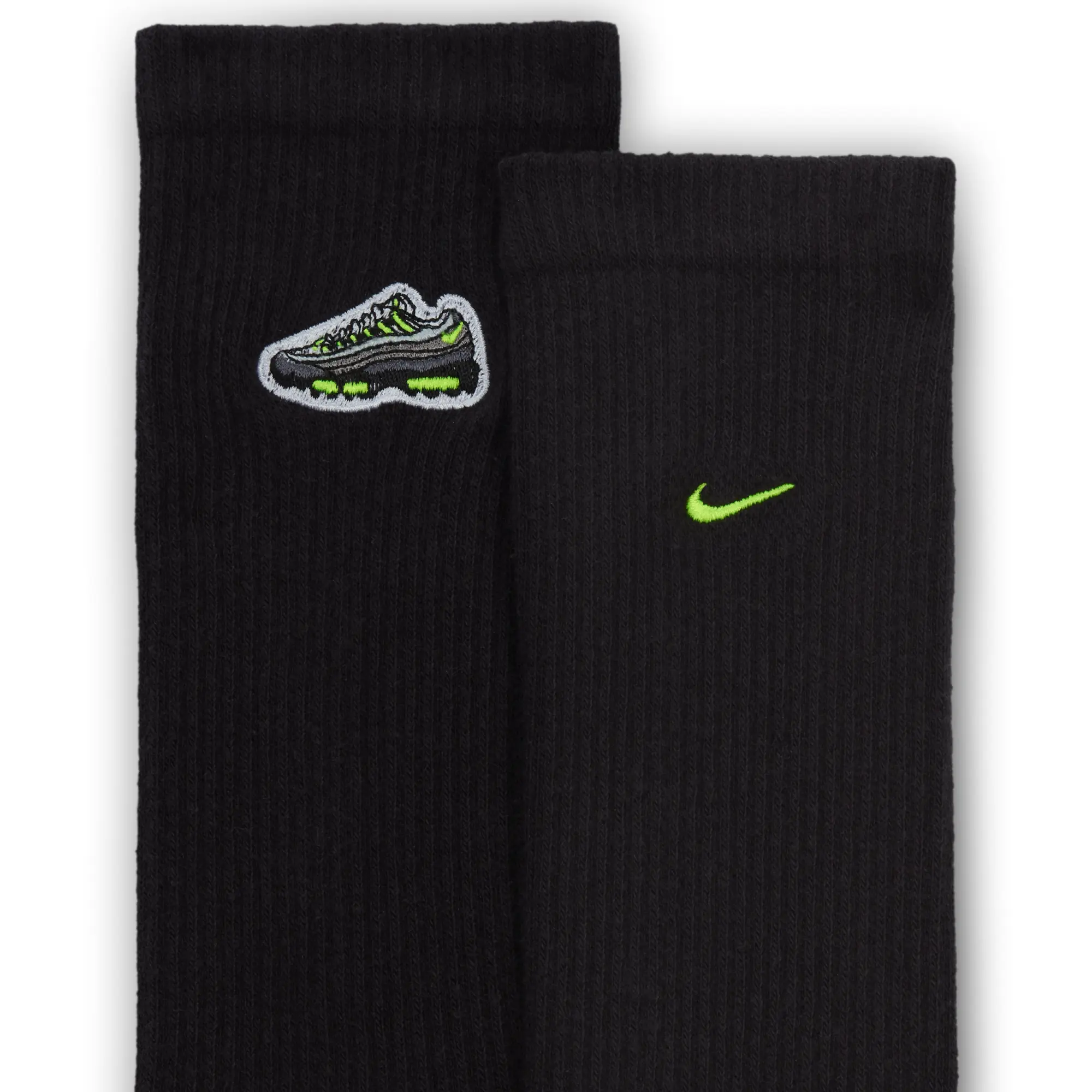 Nike Everyday Cushioned Crew Socks (1 Pair) - Black