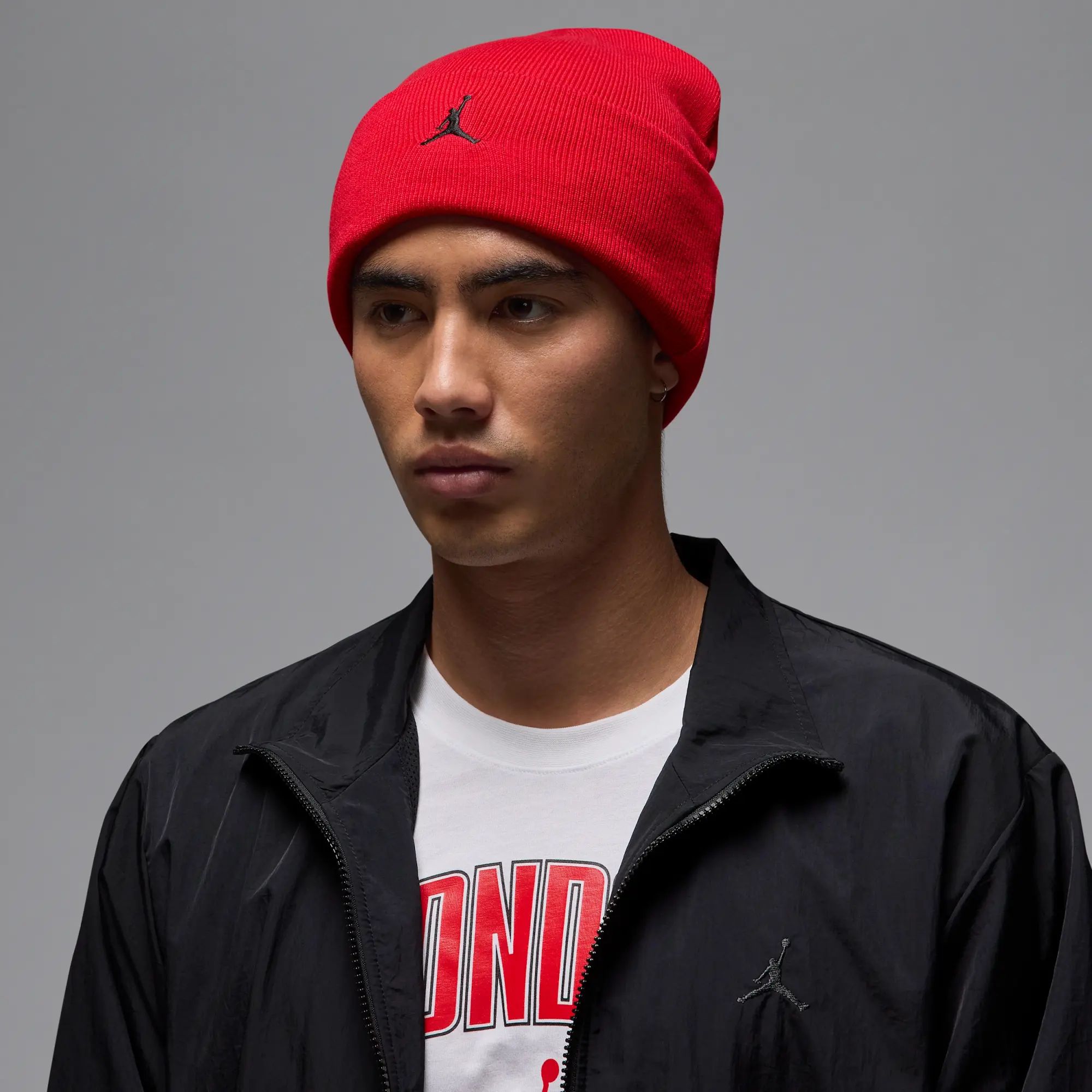 Nike Jordan Peak Essential Beanie - Red - Polyester