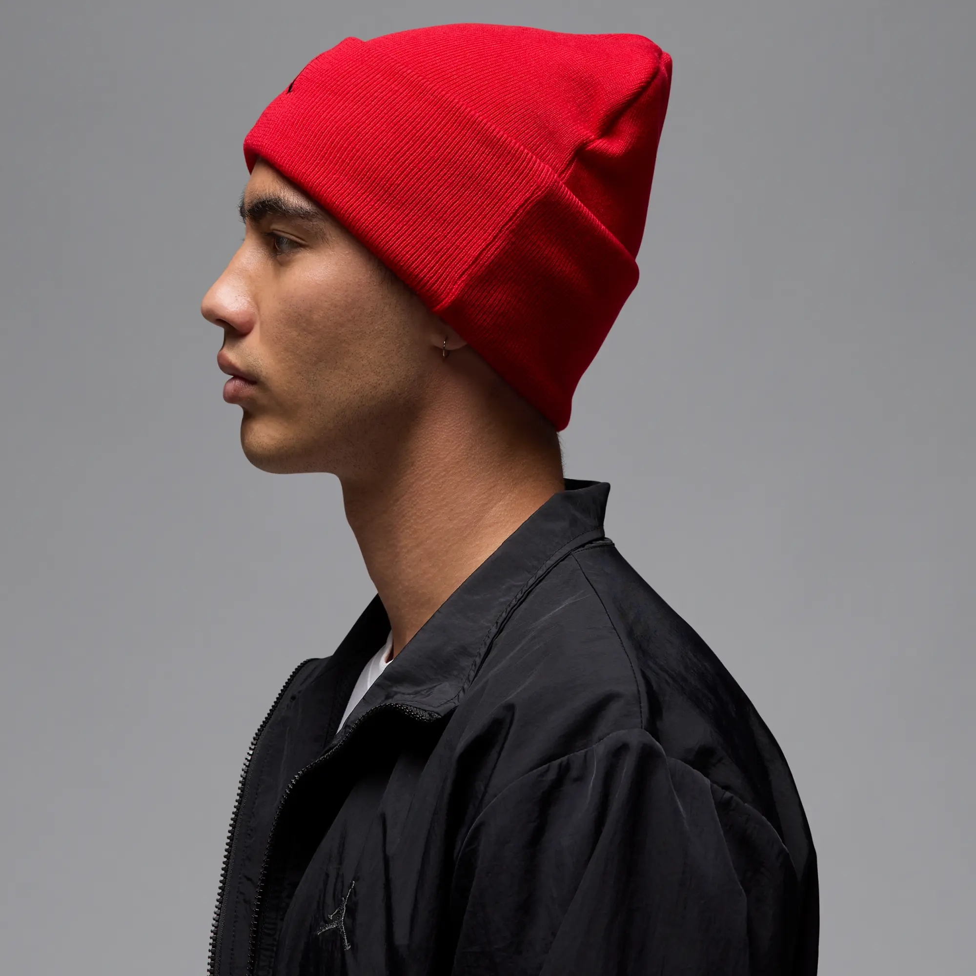 Nike Jordan Peak Essential Beanie - Red - Polyester