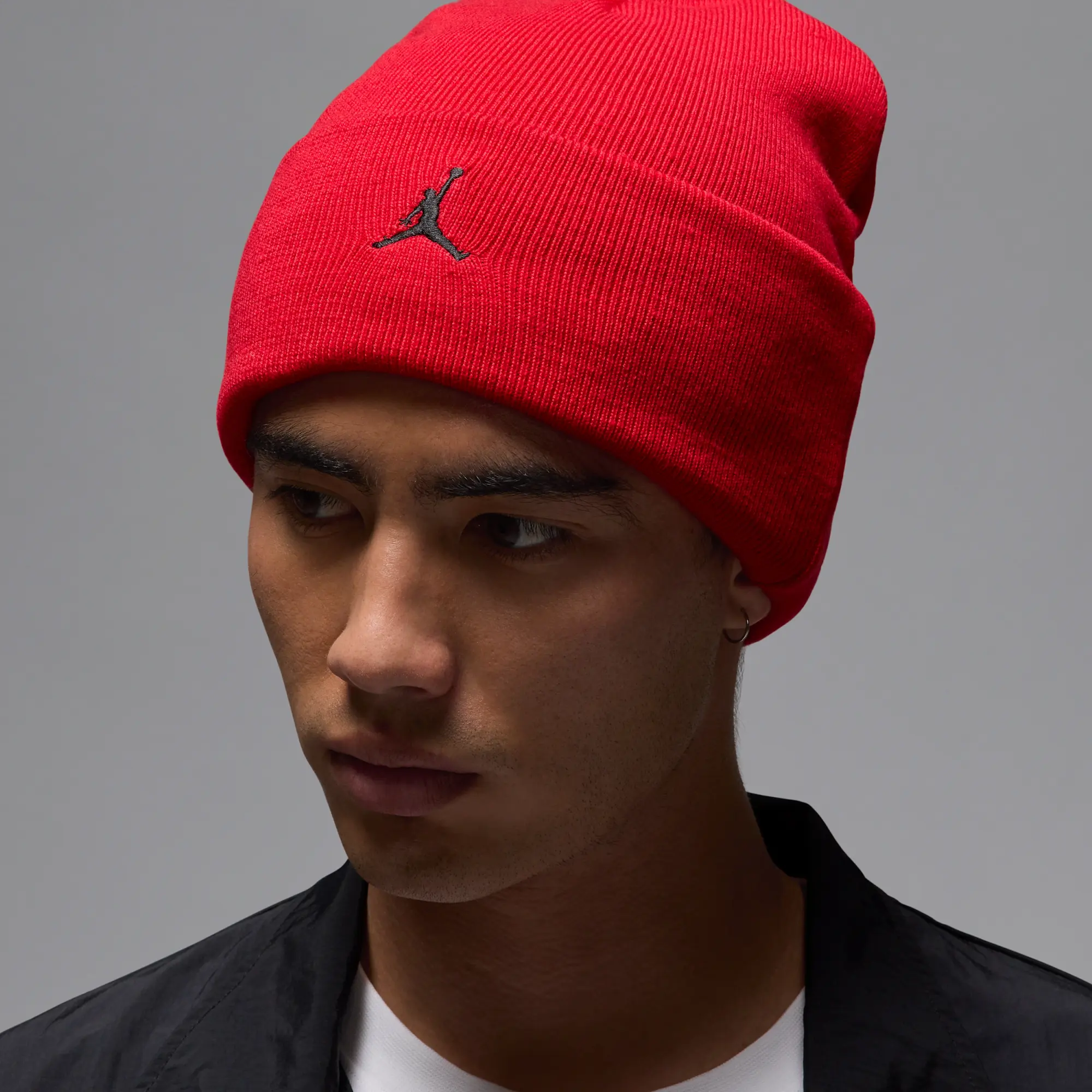 Nike Jordan Peak Essential Beanie - Red - Polyester