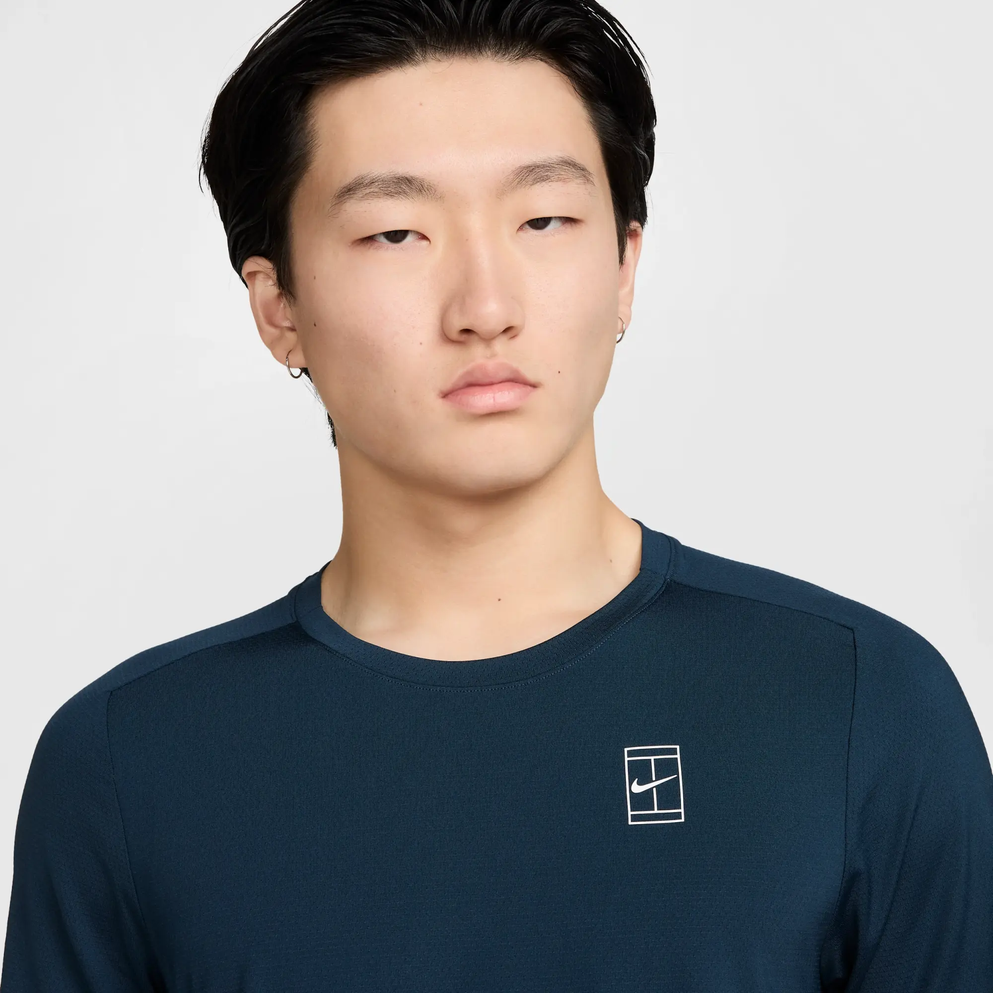 NikeCourt Advantage Men's Top - Blue - Polyester/Elastane
