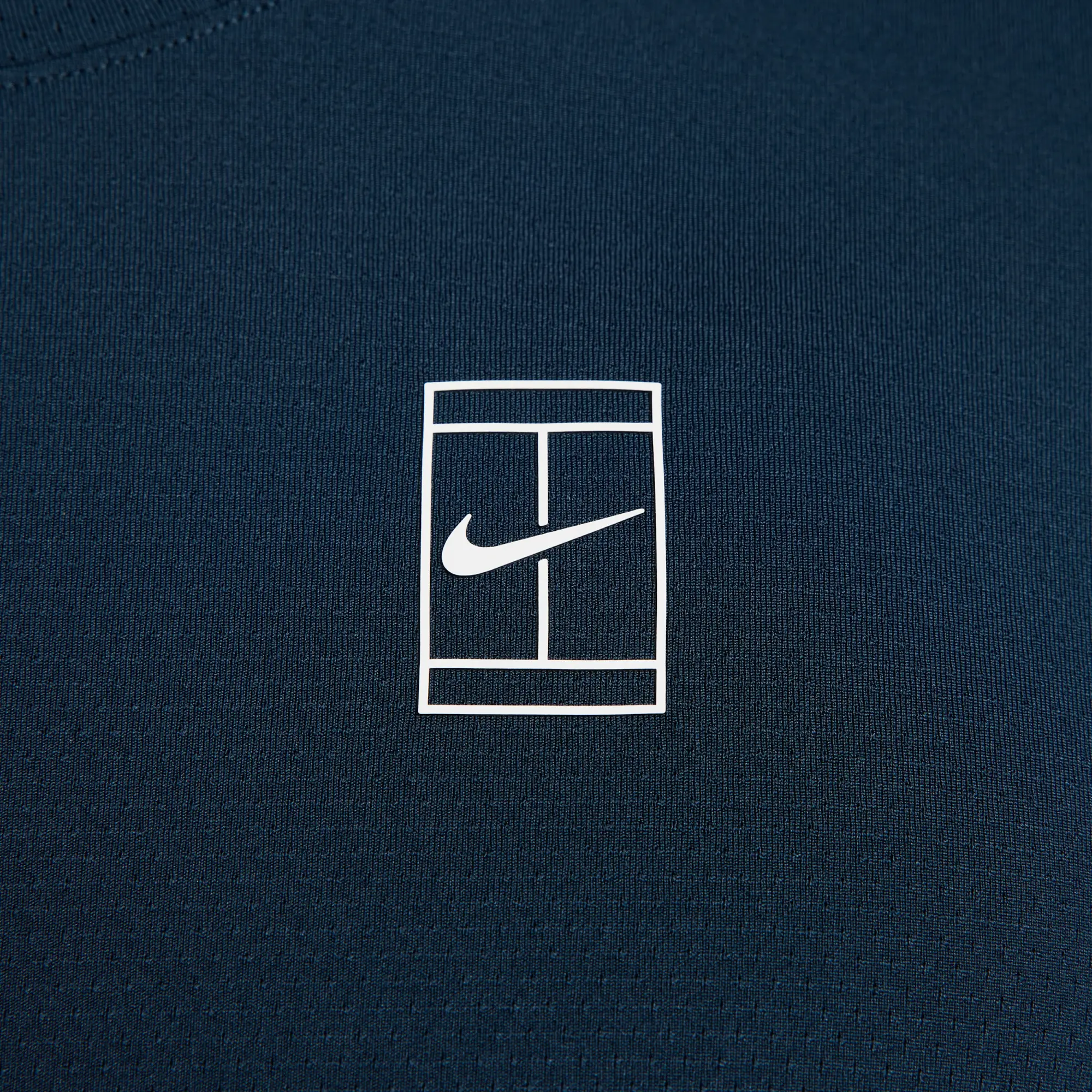 NikeCourt Advantage Men's Top - Blue - Polyester/Elastane