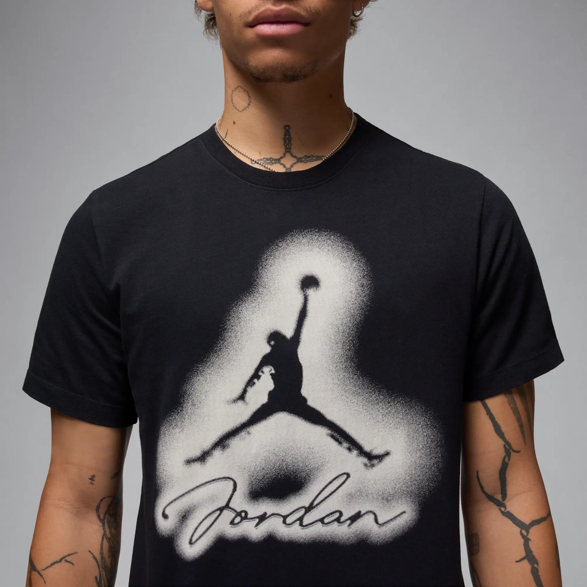 Nike Jordan Flight MVP Men's T-Shirt - Black - Cotton
