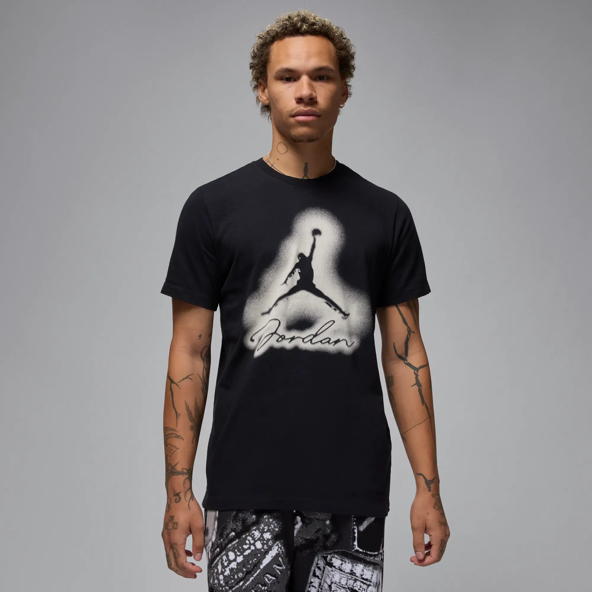 Nike Jordan Flight MVP Men's T-Shirt - Black - Cotton