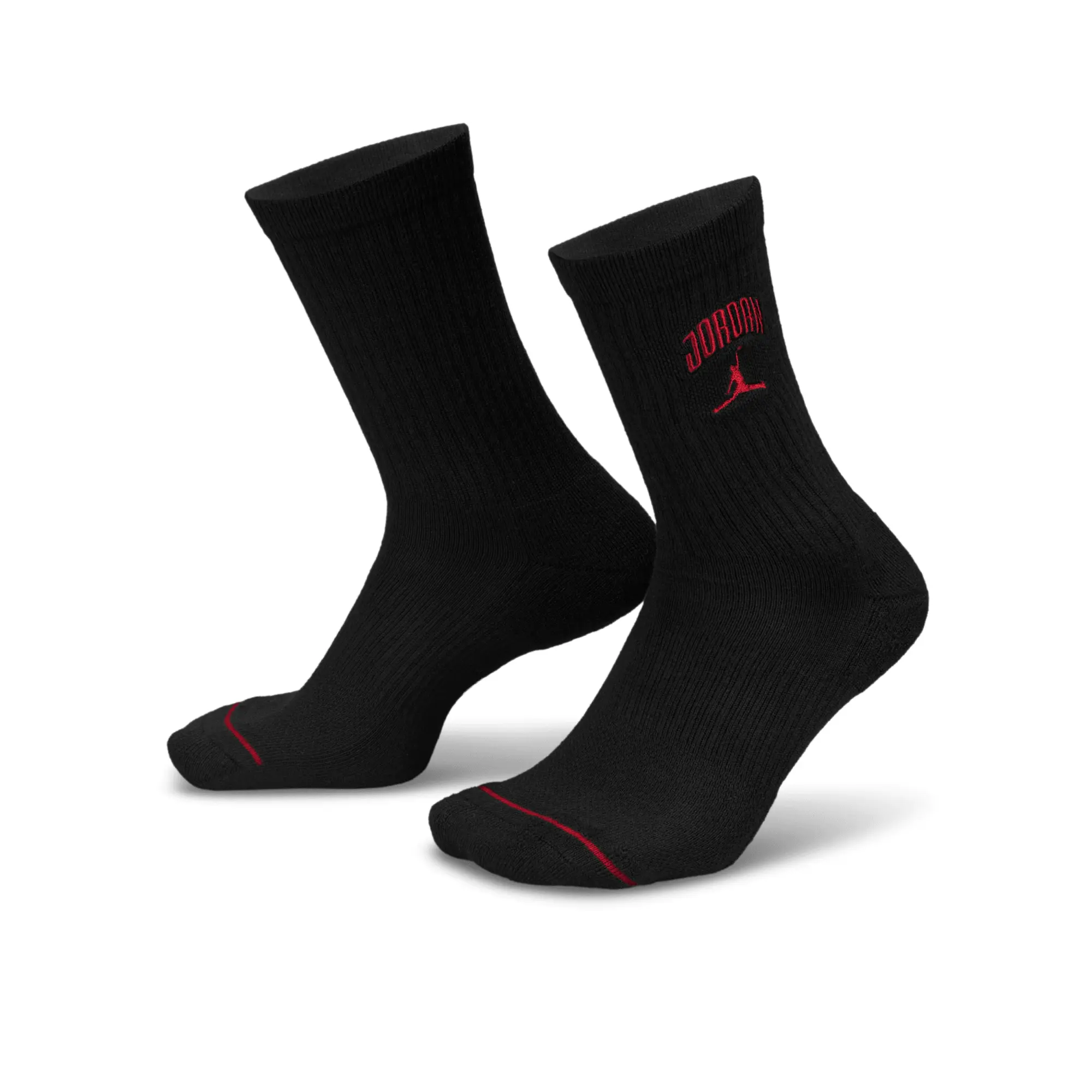 Nike Jordan Everyday Crew Socks (1 Pair) - Black