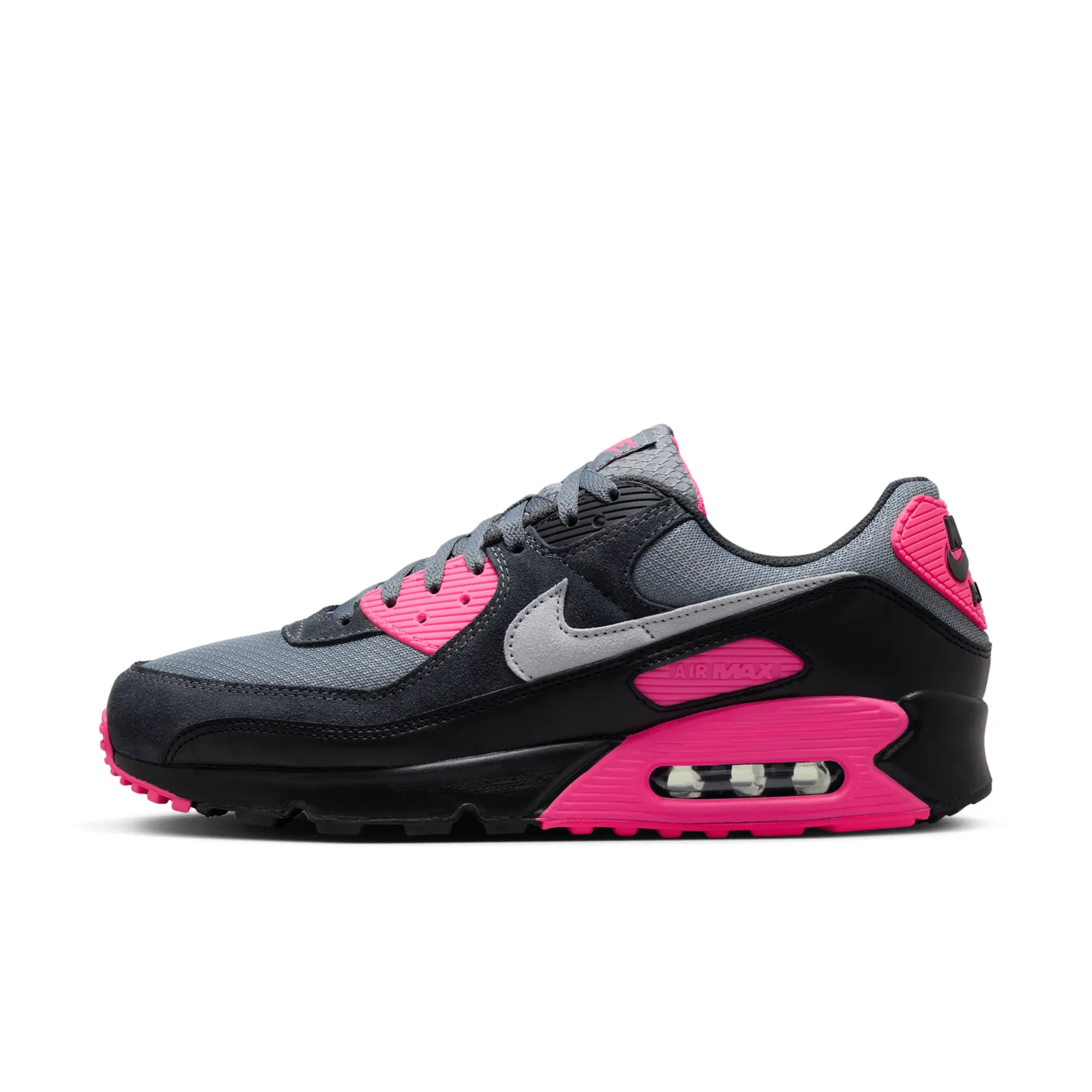 Nike Air Max 90 Trainer - Black - Size 10 - Black