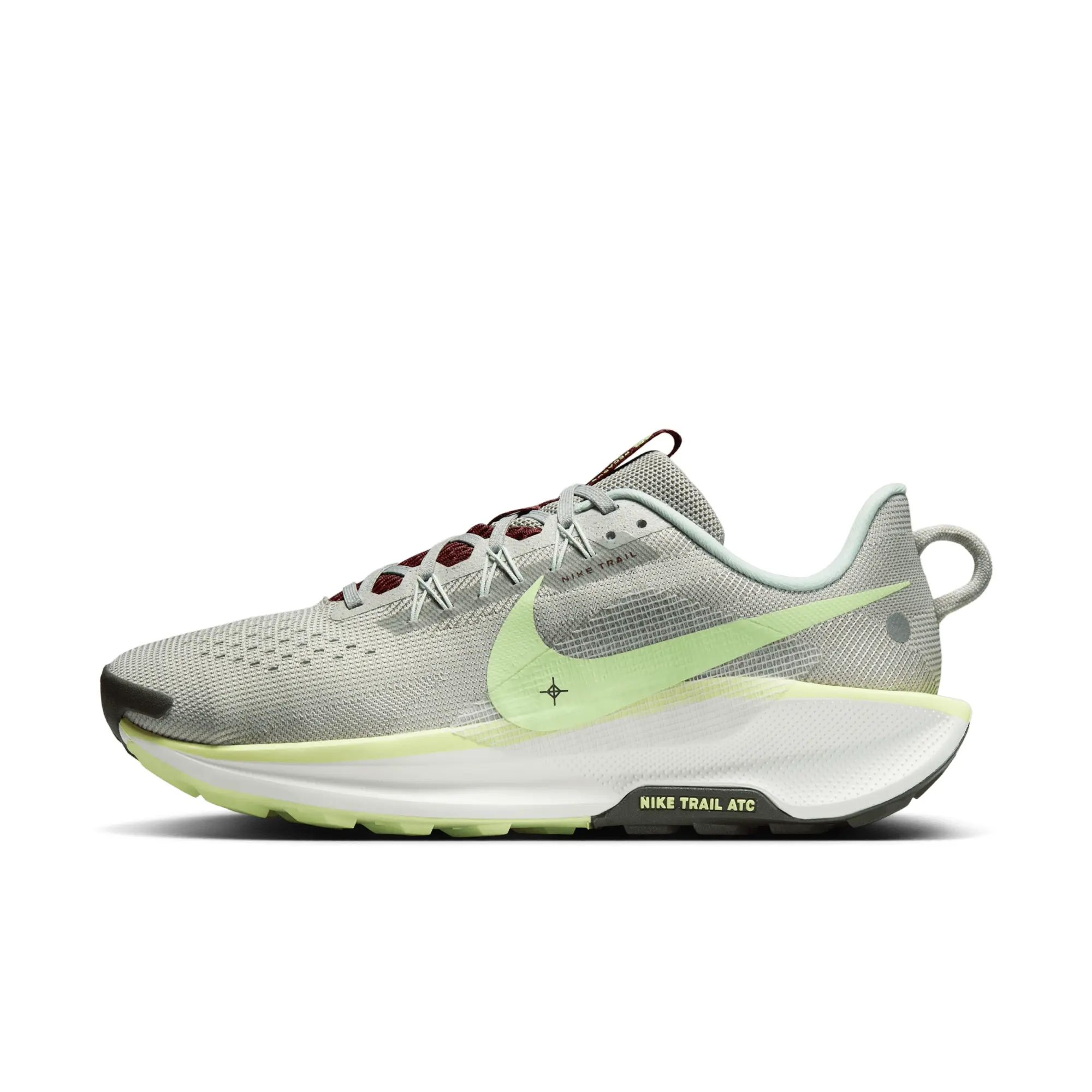 Nike Men's Pegasus Trail 5 Sneaker Silver/Volt/Grey