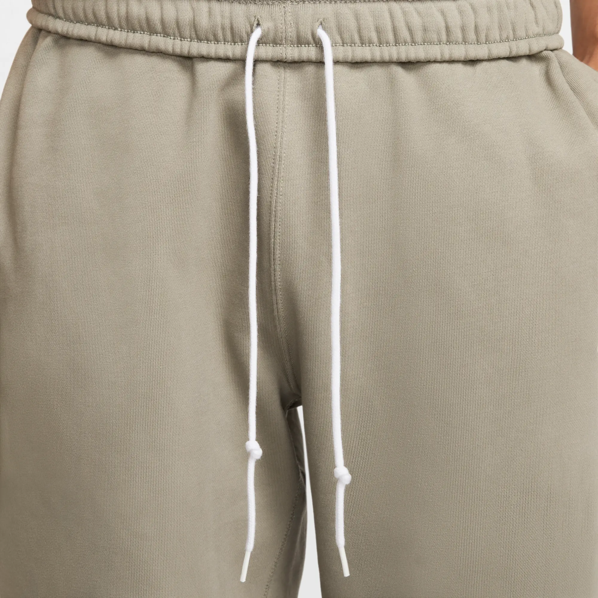 Nike Solo Swoosh Men's Fleece Trousers - Green - Cotton/Polyester