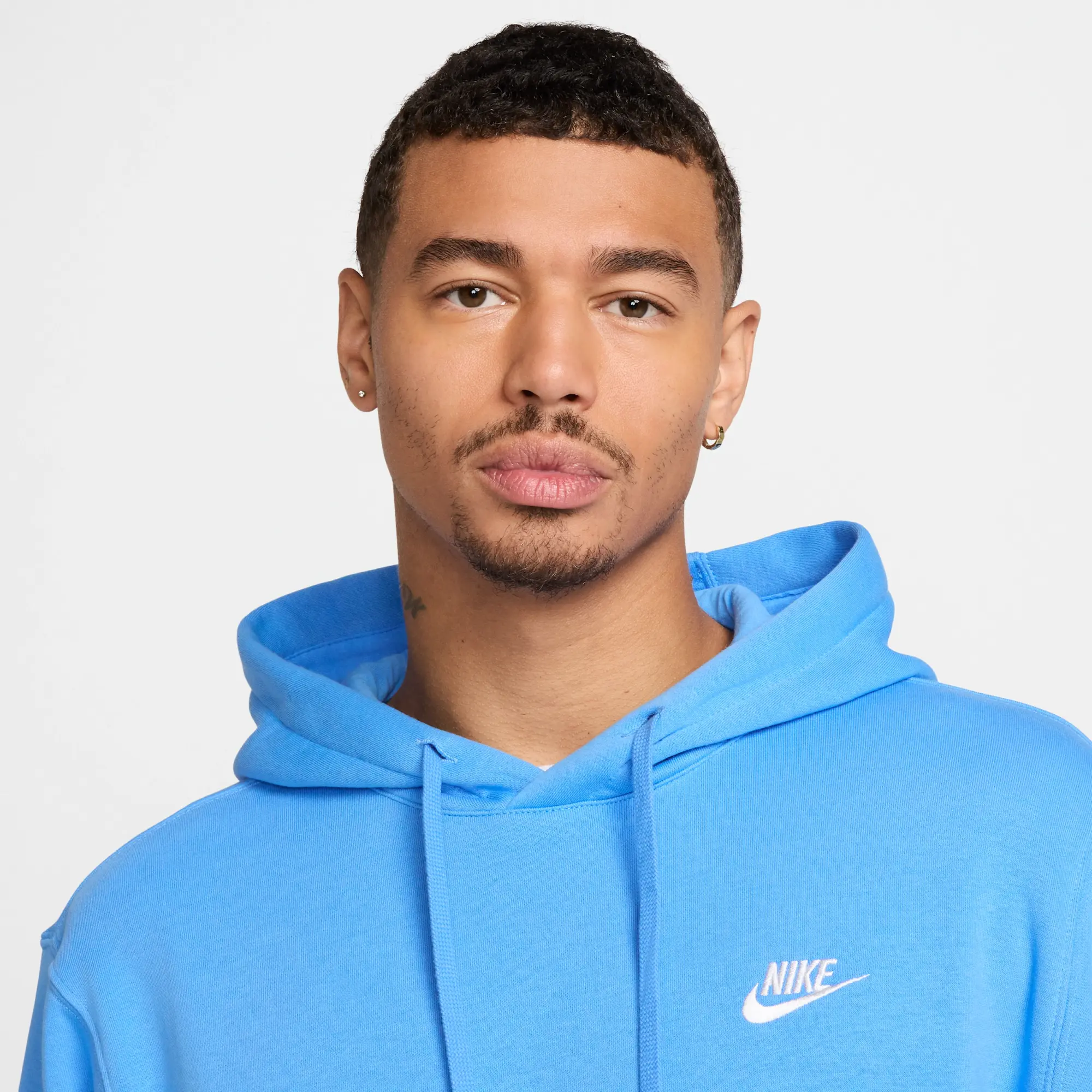 Nike Club Men Hoodies - Blue