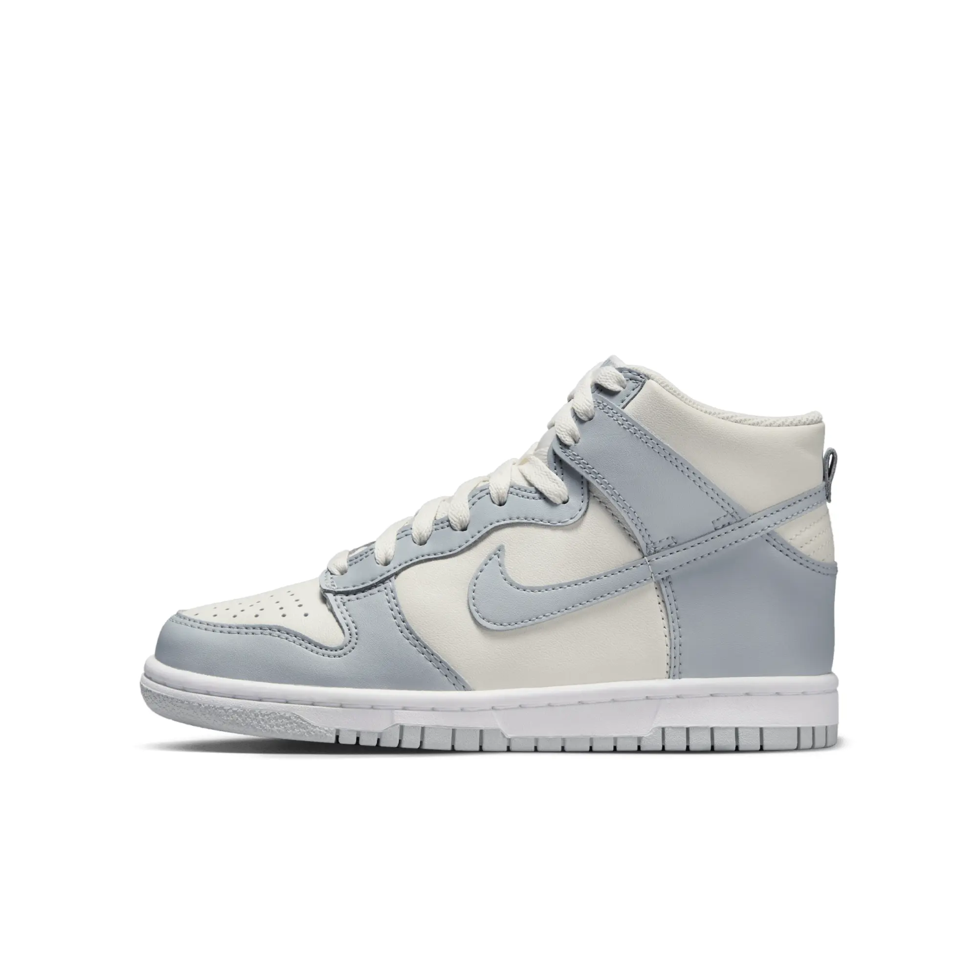 Nike Dunk High Older Kids' Shoes - Grey