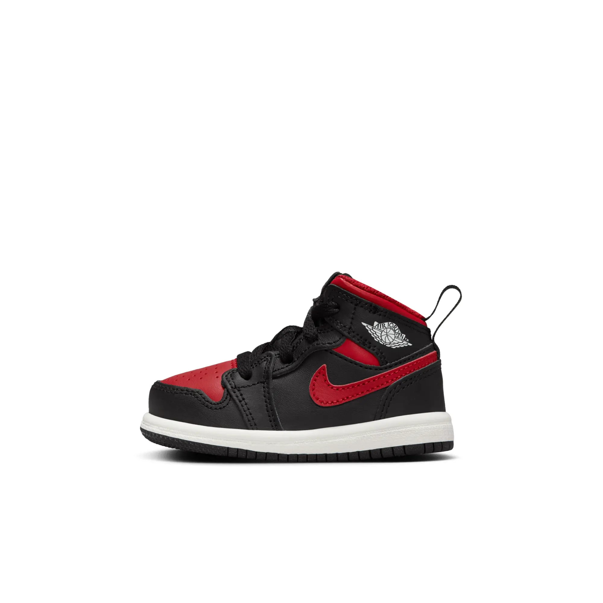 Nike Jordan 1 Mid Baby/Toddler Shoes - Black