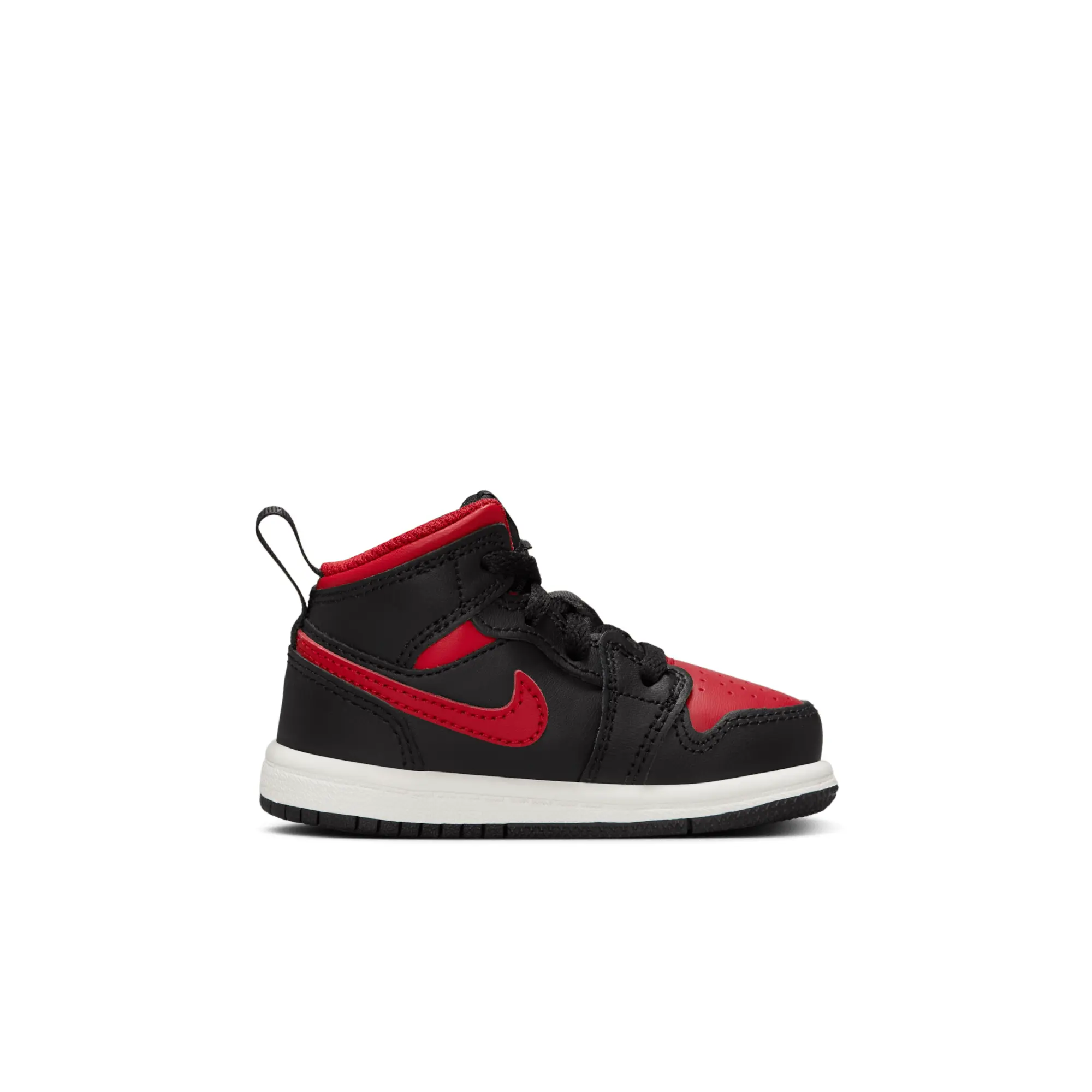 Nike Jordan 1 Mid Baby/Toddler Shoes - Black