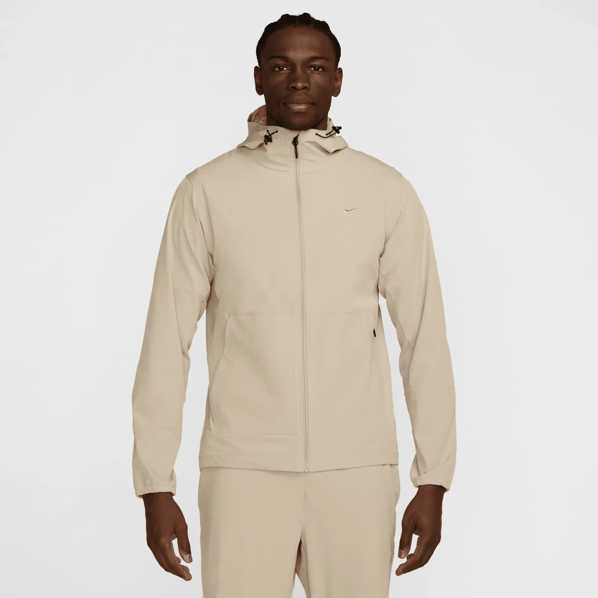 Nike Unlimited Men's Repel Hooded Versatile Jacket - Brown - Polyester/Elastane
