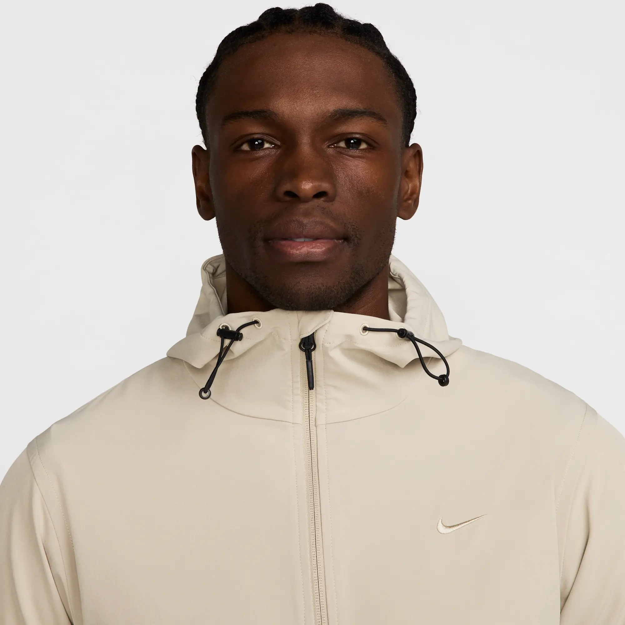 Nike Unlimited Men's Repel Hooded Versatile Jacket - Brown - Polyester/Elastane