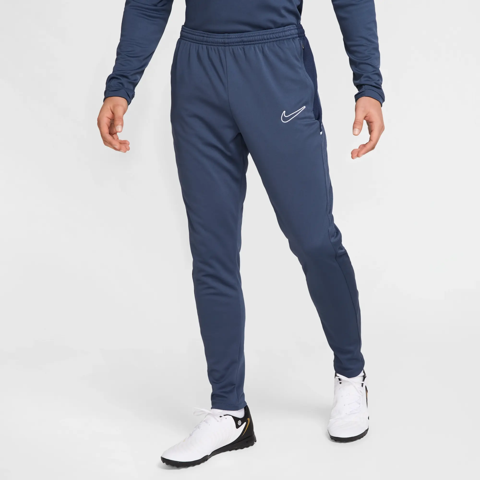 Nike Academy Men's Dri-FIT Football Pants - Blue - Polyester