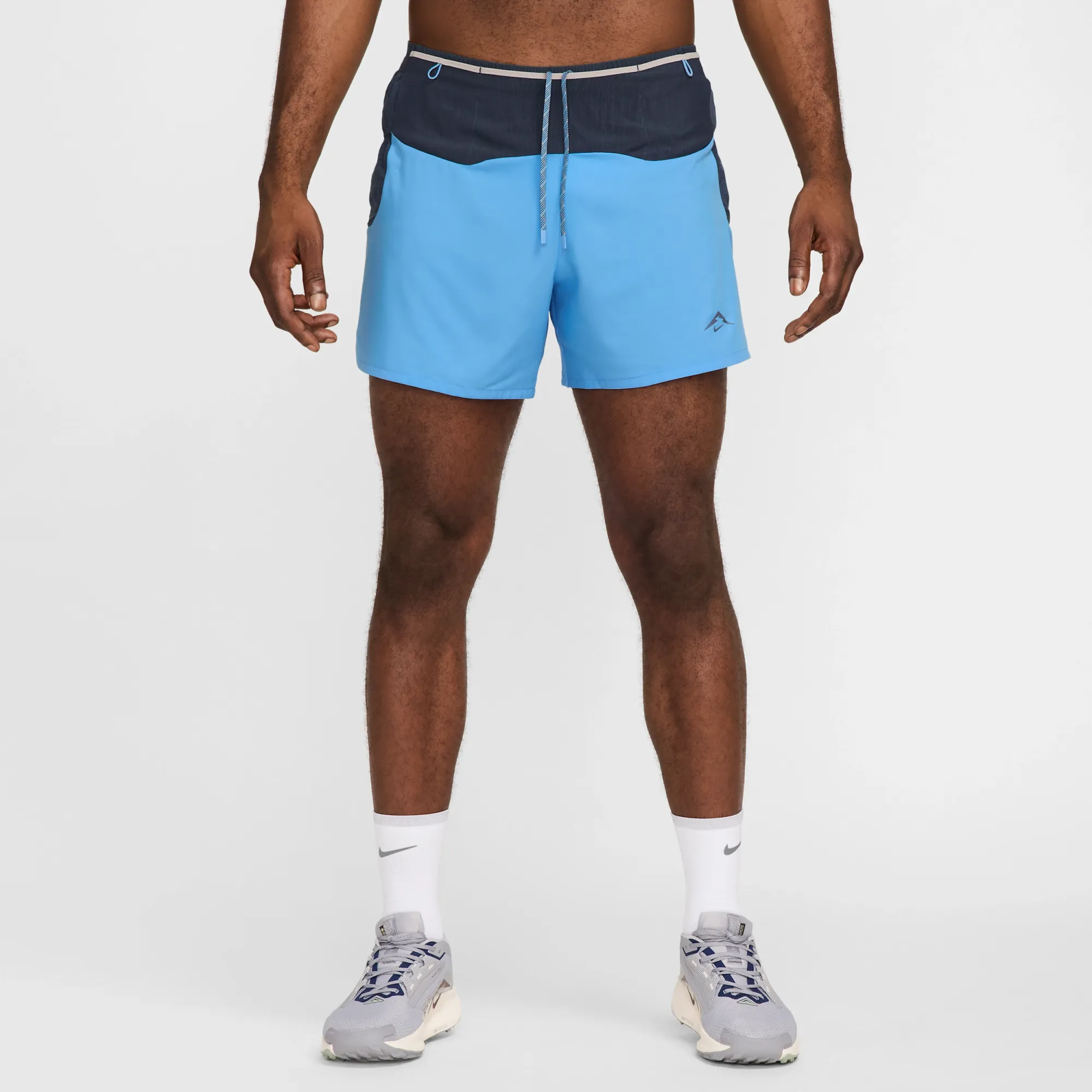 Nike Trail Second Sunrise Men's 12.5cm (approx.) Dri-FIT ADV Brief-Lined Running Shorts - Blue - Polyester