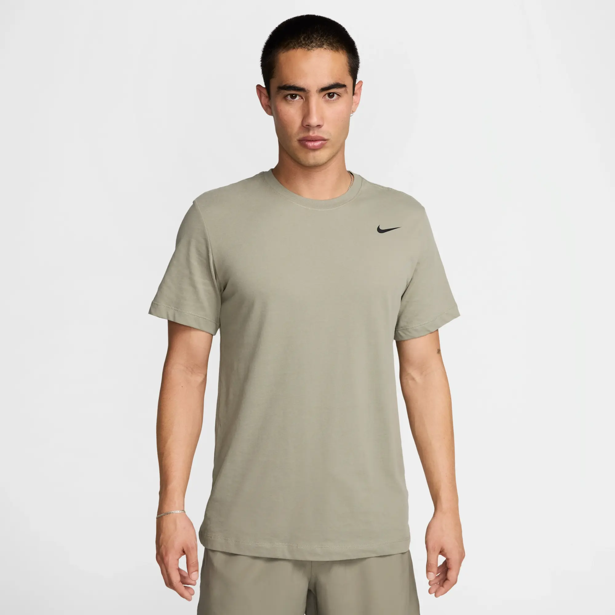 Nike Training Dri-Fit T-Shirt In Khaki-Green