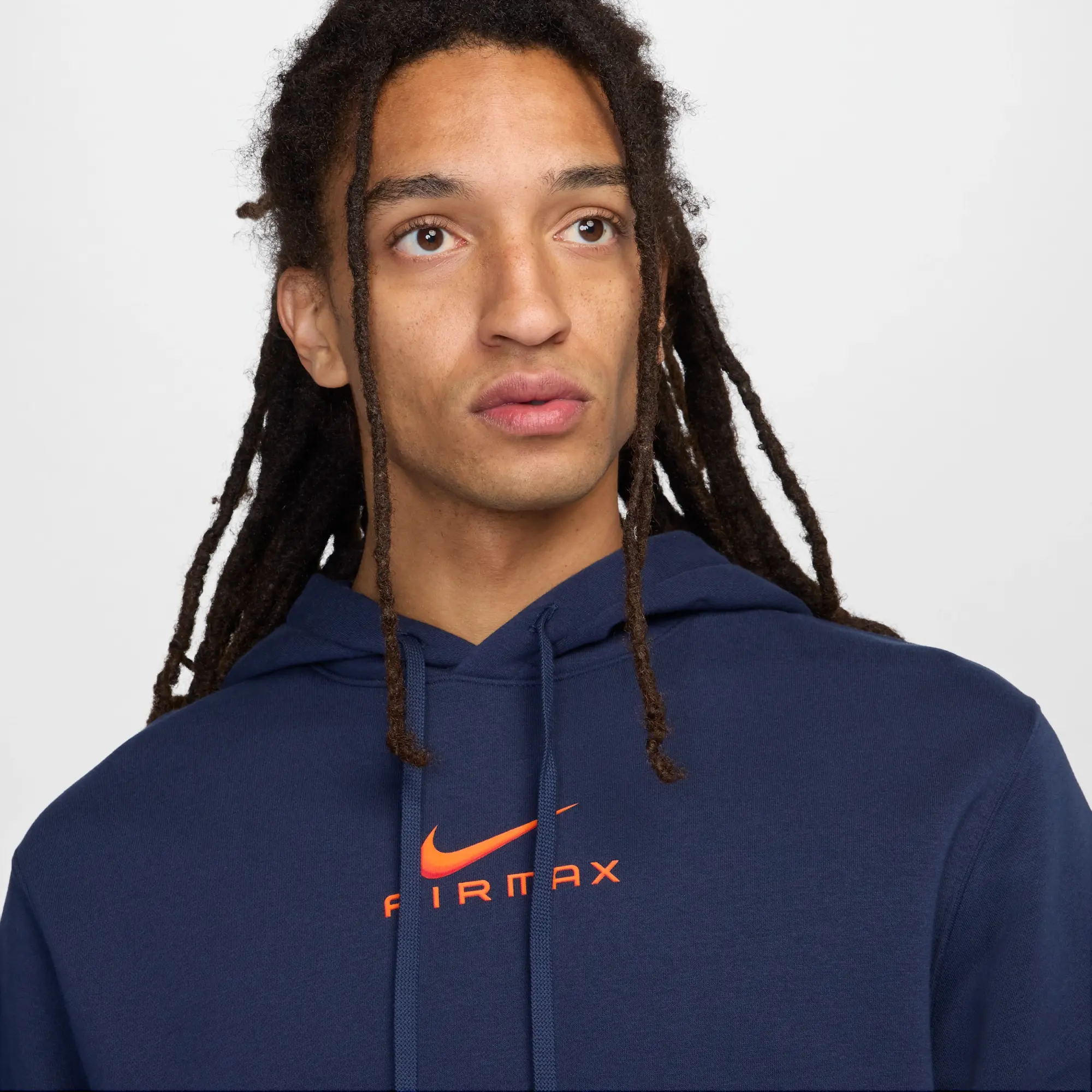 Nike Club Pullover Hoodie - Blue - Cotton/Polyester