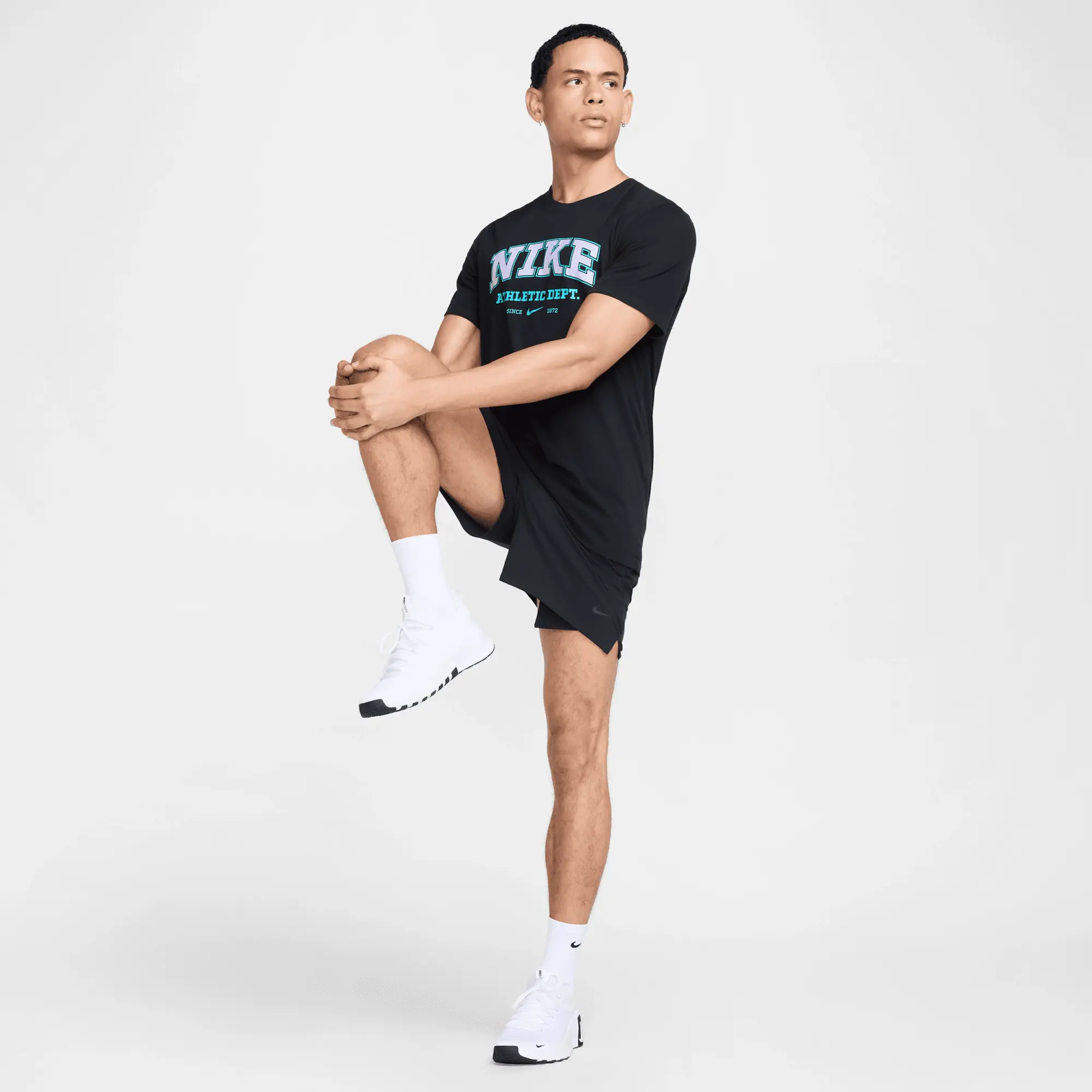 Nike Training Dri-Fit Slogan Short Sleeve T-Shirt In Black