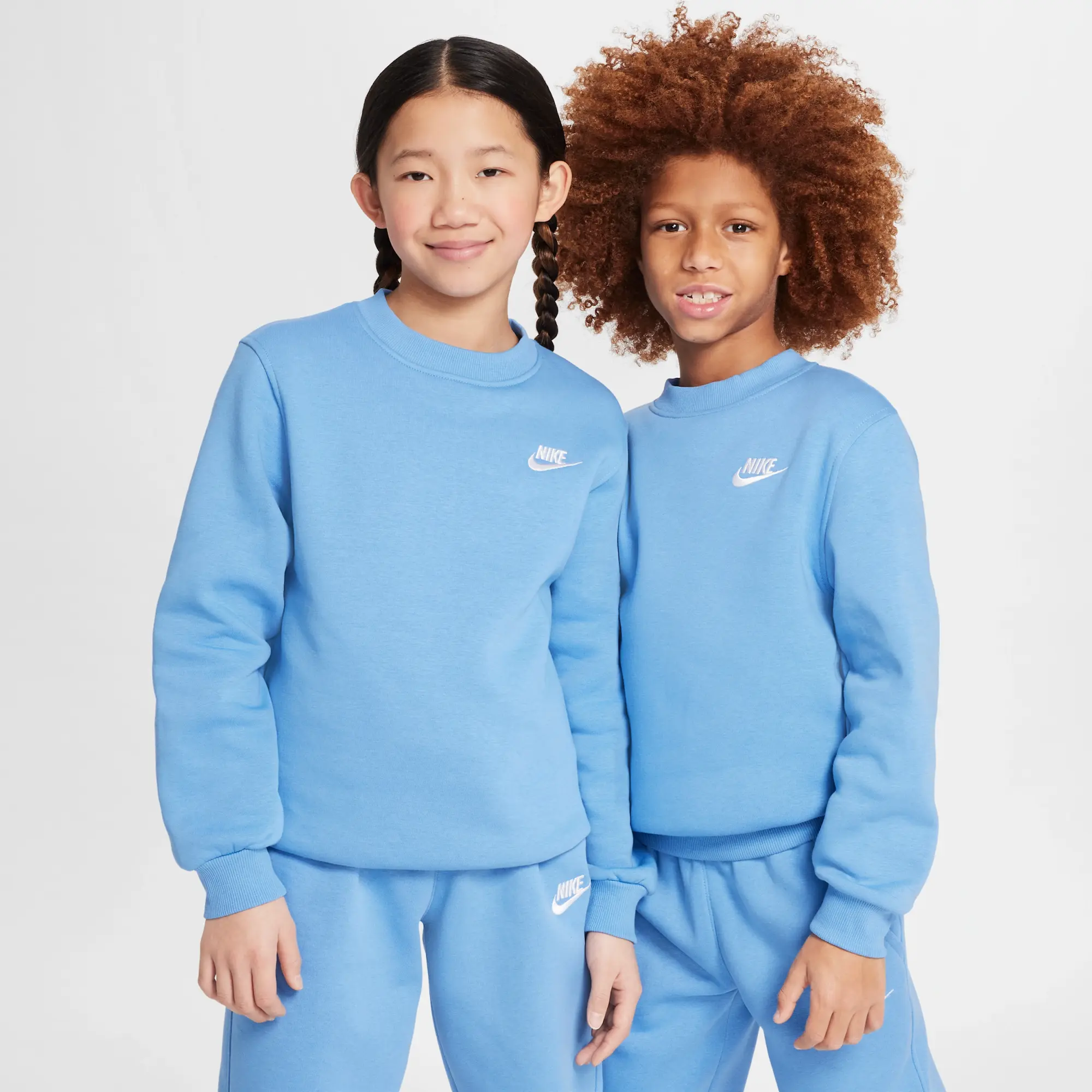 Nike Club Unisex Sweatshirts - Blue