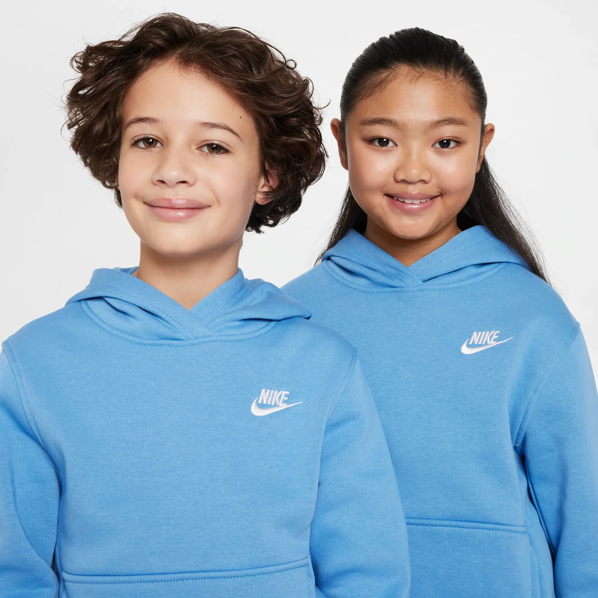 Nike Club Unisex Hoodies - Blue