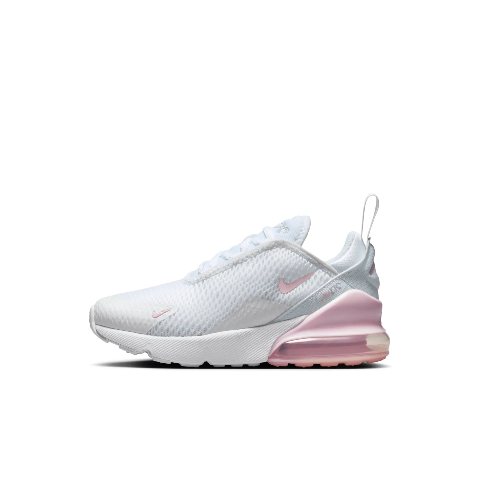 Nike white air max 270 Girls Junior trainers