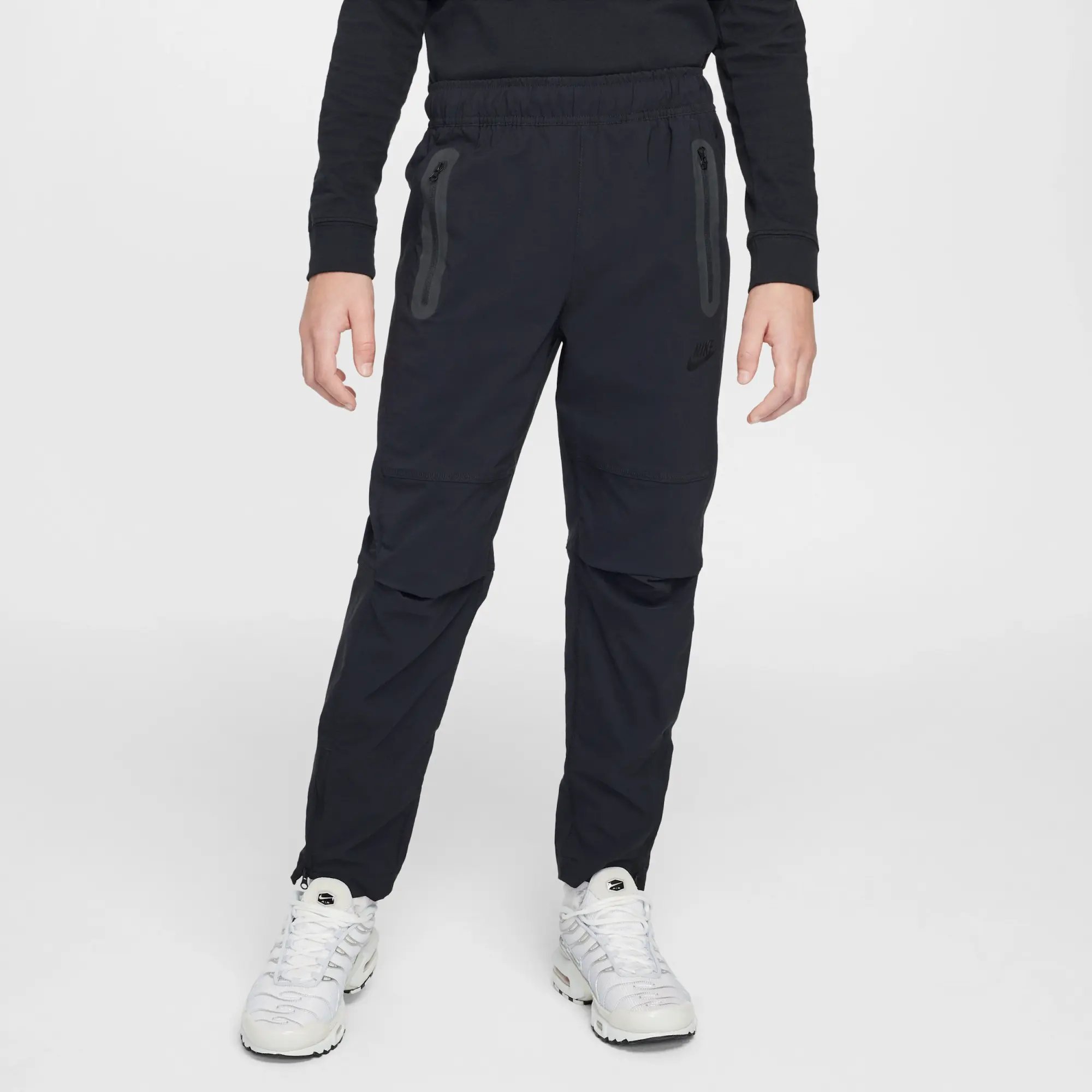 Nike Junior Tech Woven Pant - Black - Size XL/B - Black