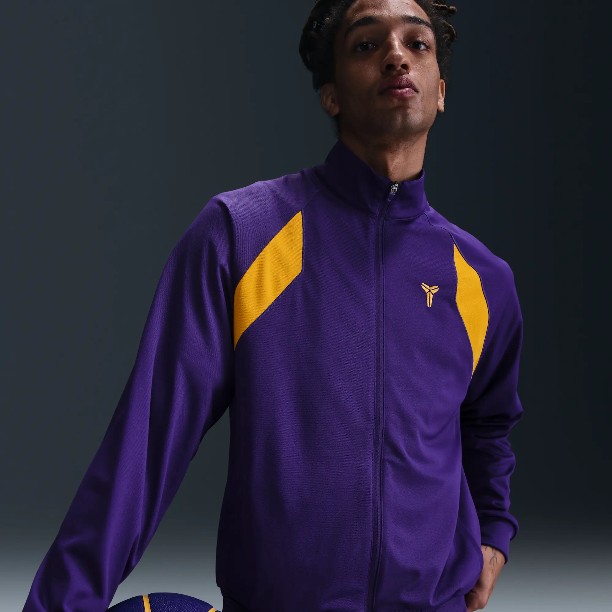 Nike Kobe Dri-FIT Knit Jacket - Purple - Polyester