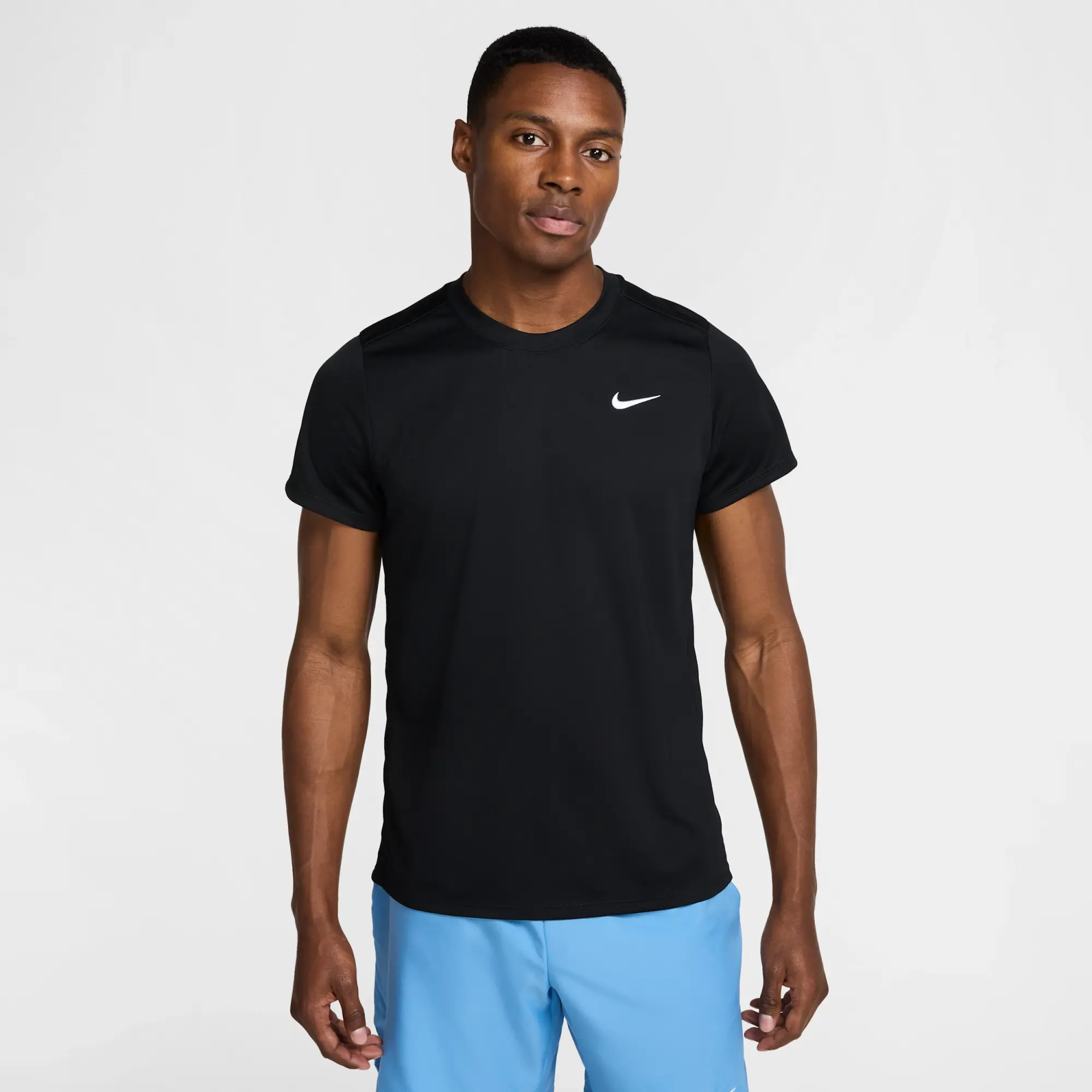 NikeCourt Victory Men's NikeCourt Top - Black - Polyester
