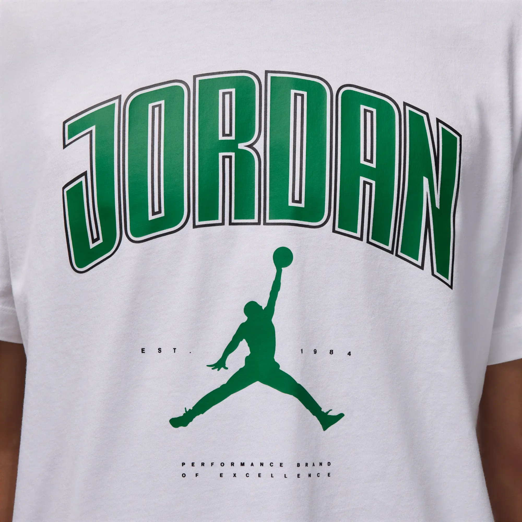 Nike Jordan Men's T-Shirt - White - Cotton