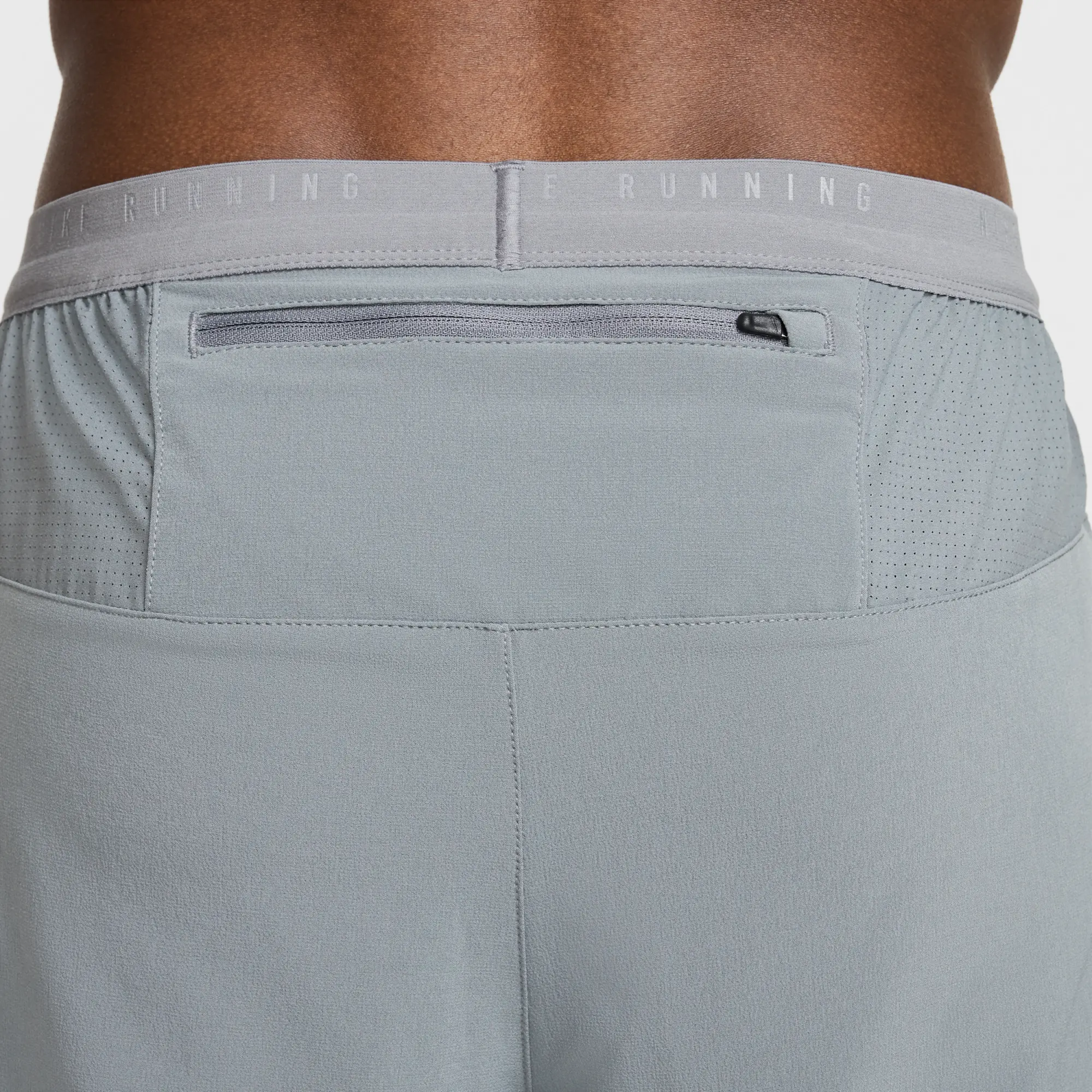 Nike Stride Men's Dri-FIT Woven Running Trousers - Grey - Sustainable Materials