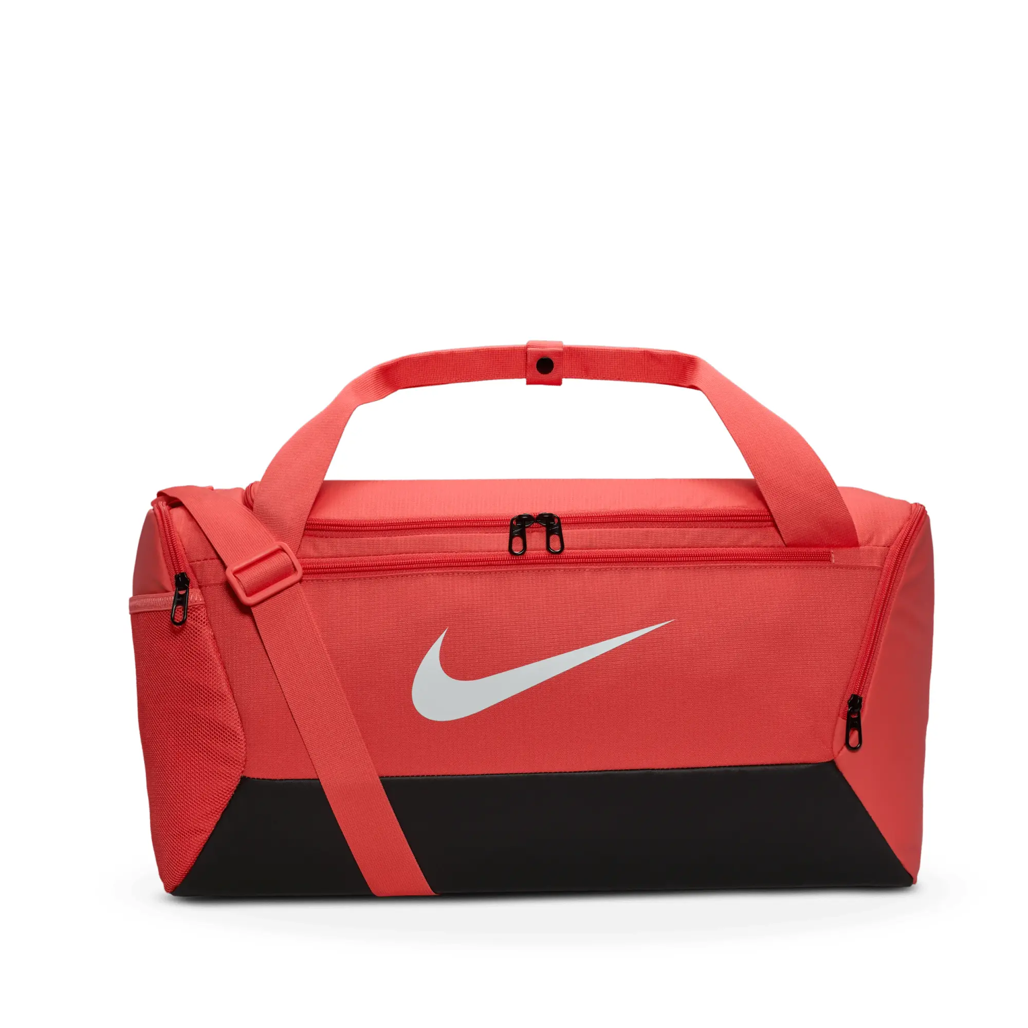 Nike Brasilia 9.5 Training Duffel Bag (Small, 41L) - Orange - Polyester